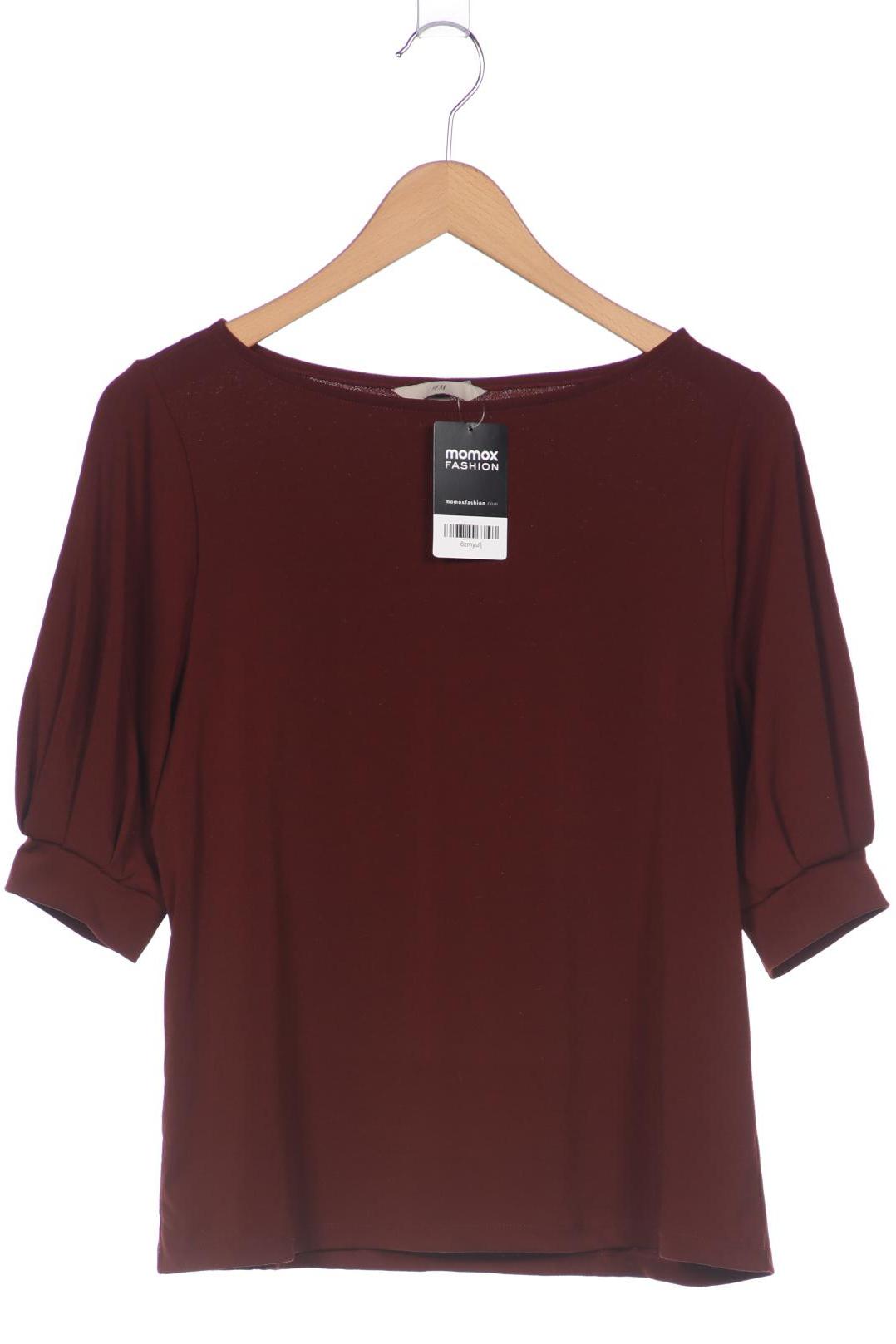 

H&M Damen T-Shirt, braun, Gr. 38