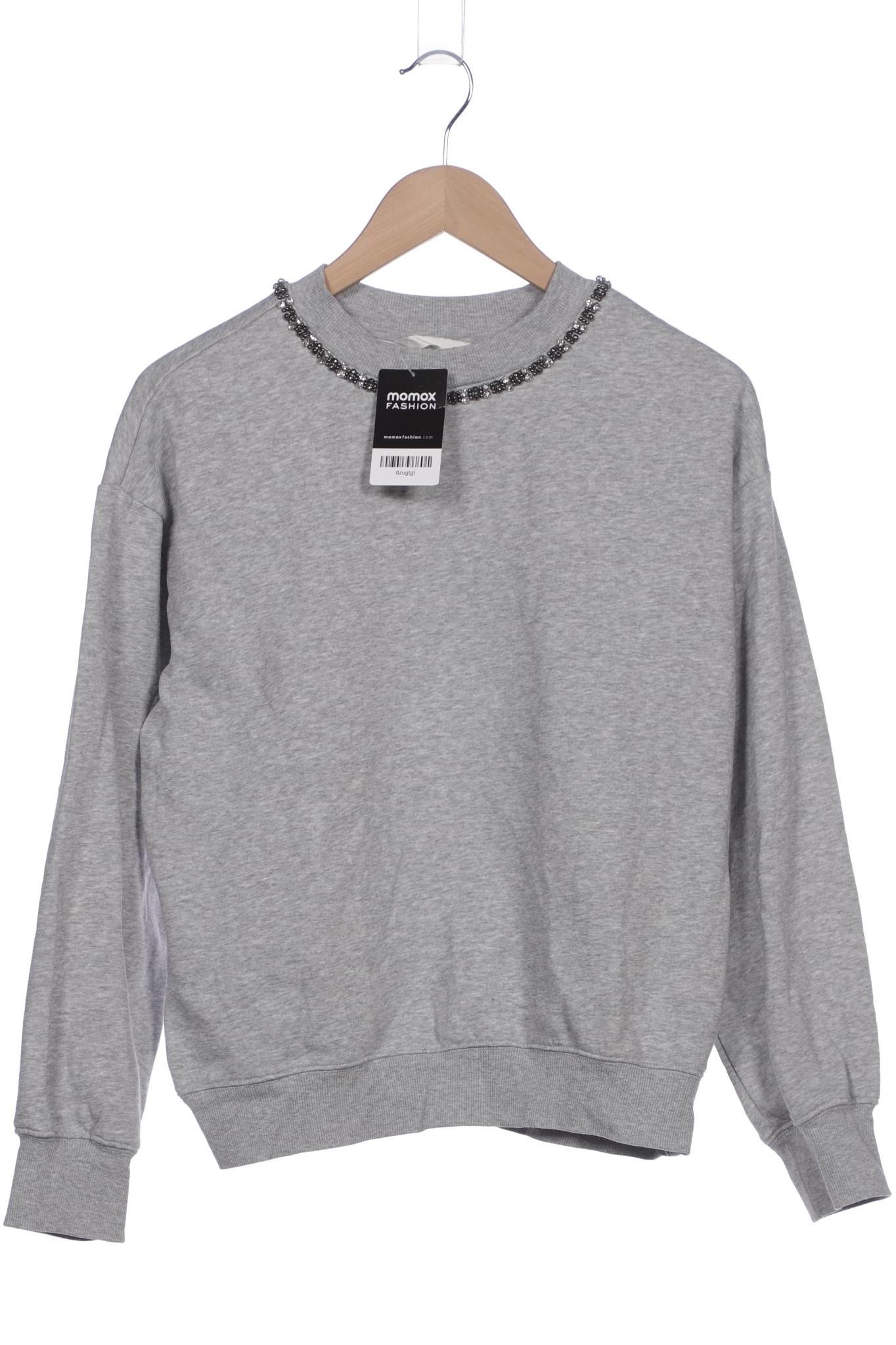 

H&M Damen Sweatshirt, grau, Gr. 36
