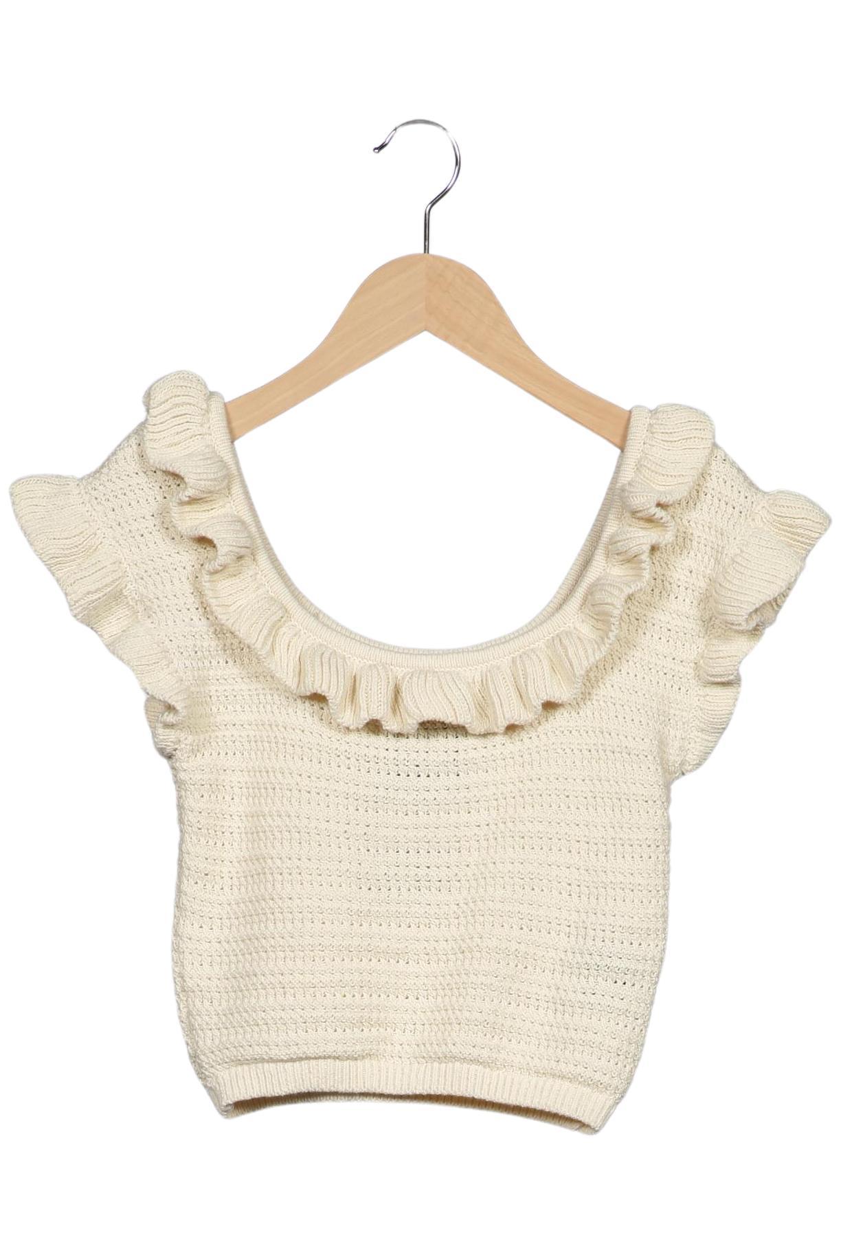 

H&M Damen Pullover, cremeweiß, Gr. 36