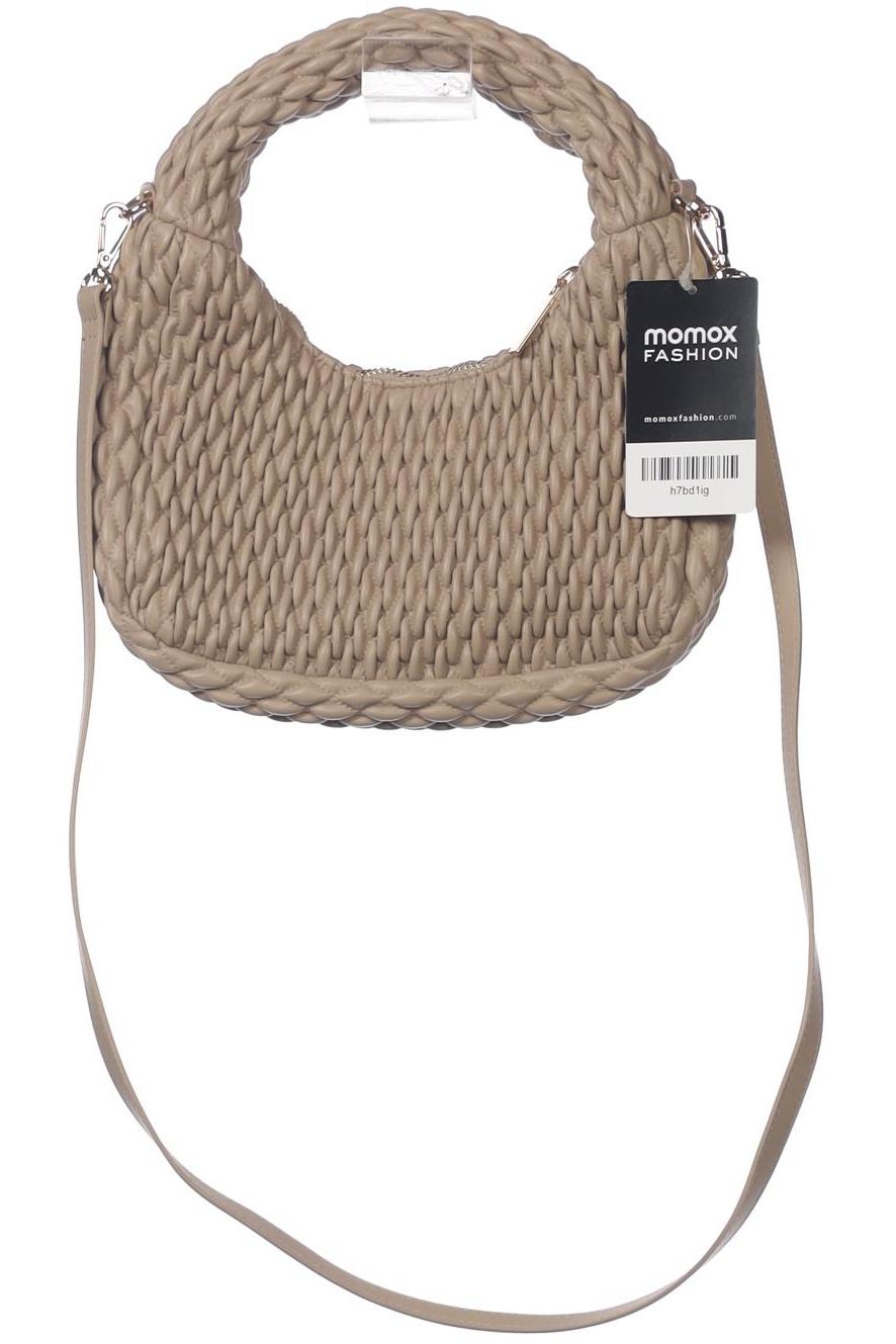 

H&M Damen Handtasche, beige, Gr.