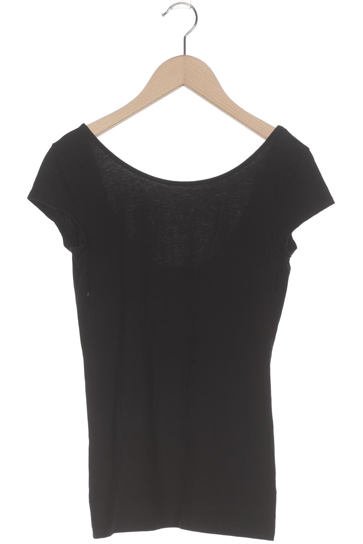 

H&M Damen T-Shirt, schwarz, Gr. 36