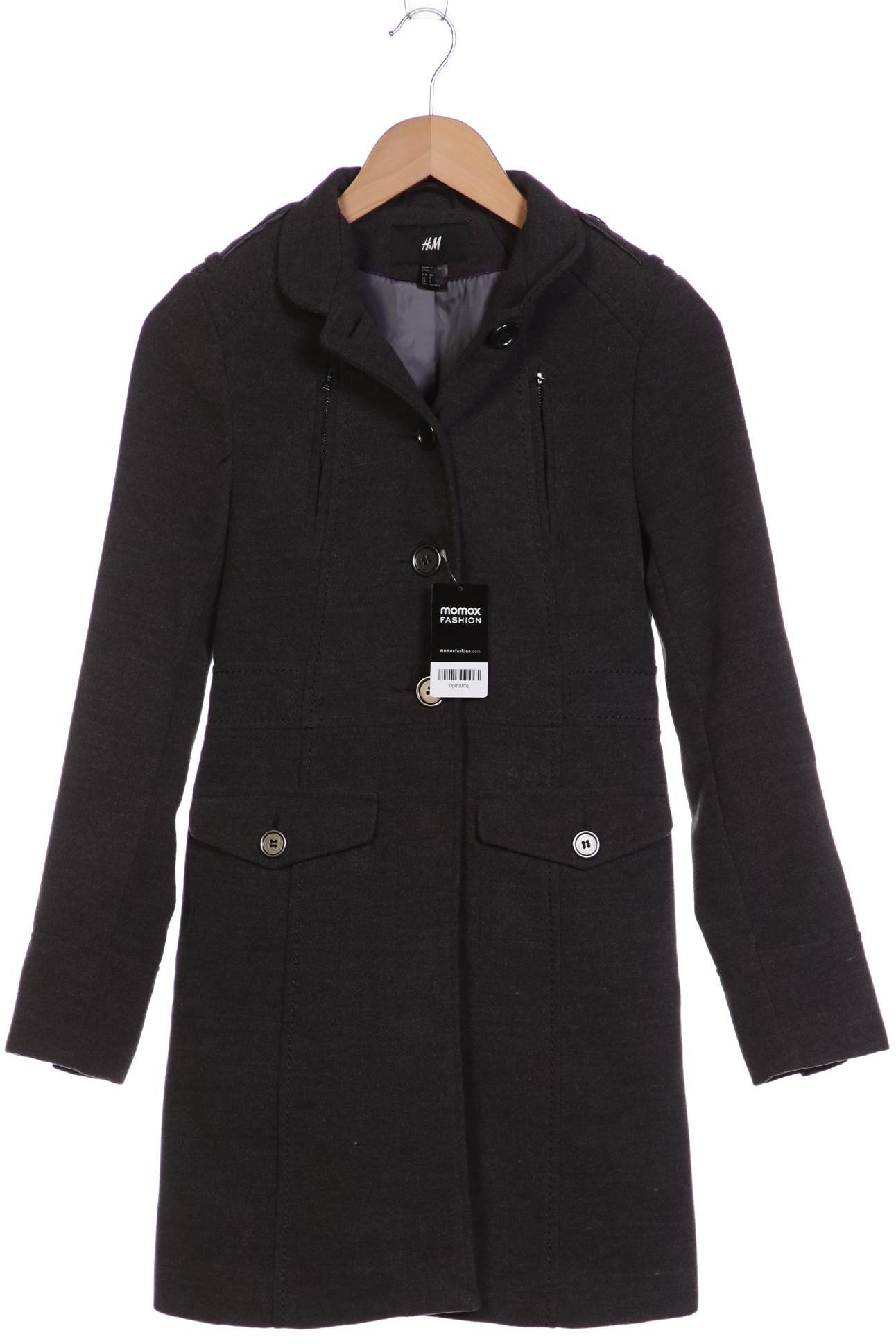 

H&M Damen Mantel, grau