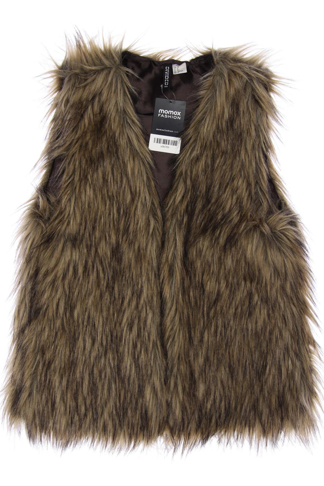 

H&M Damen Weste, braun, Gr. 38