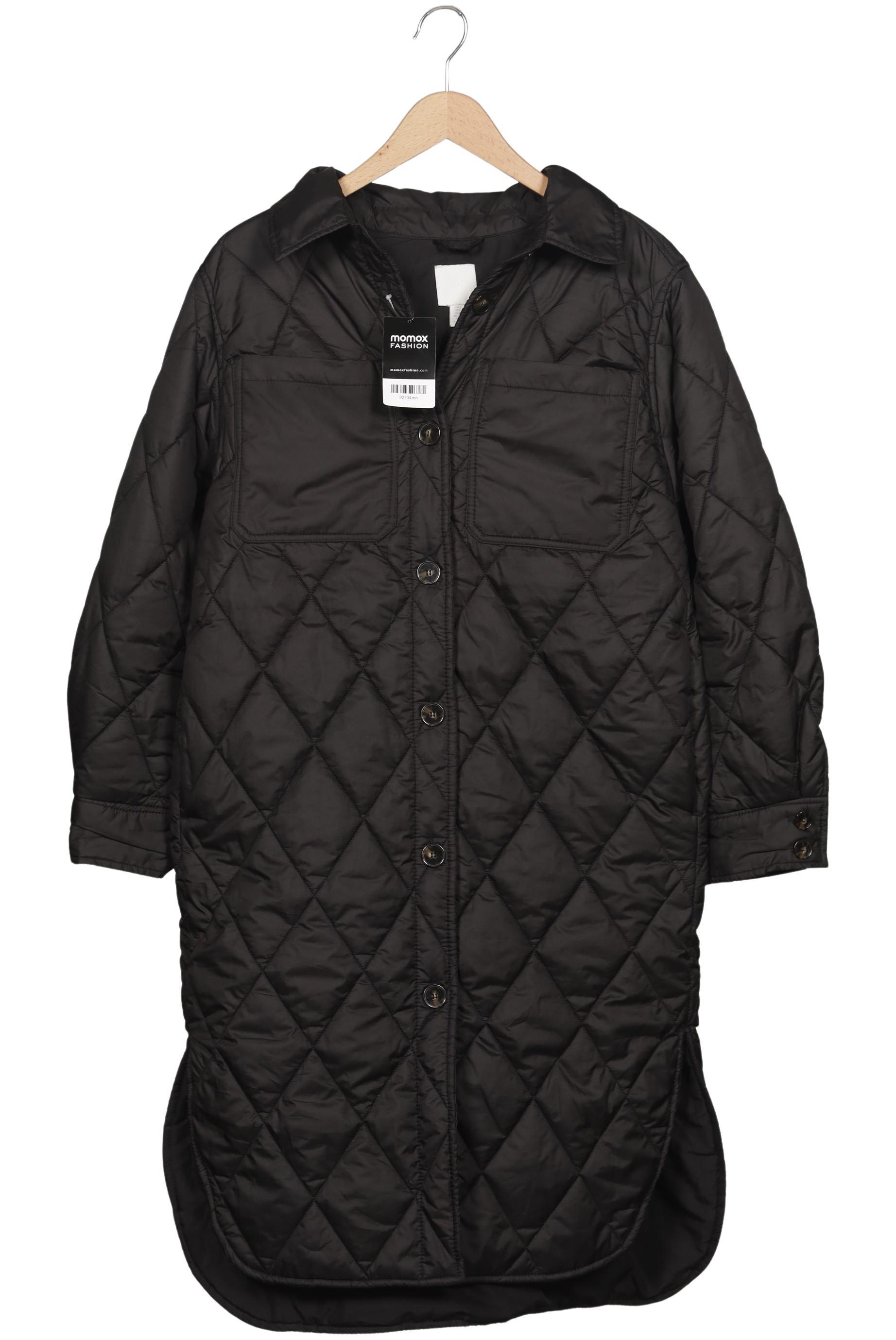 

H&M Damen Mantel, schwarz, Gr. 36