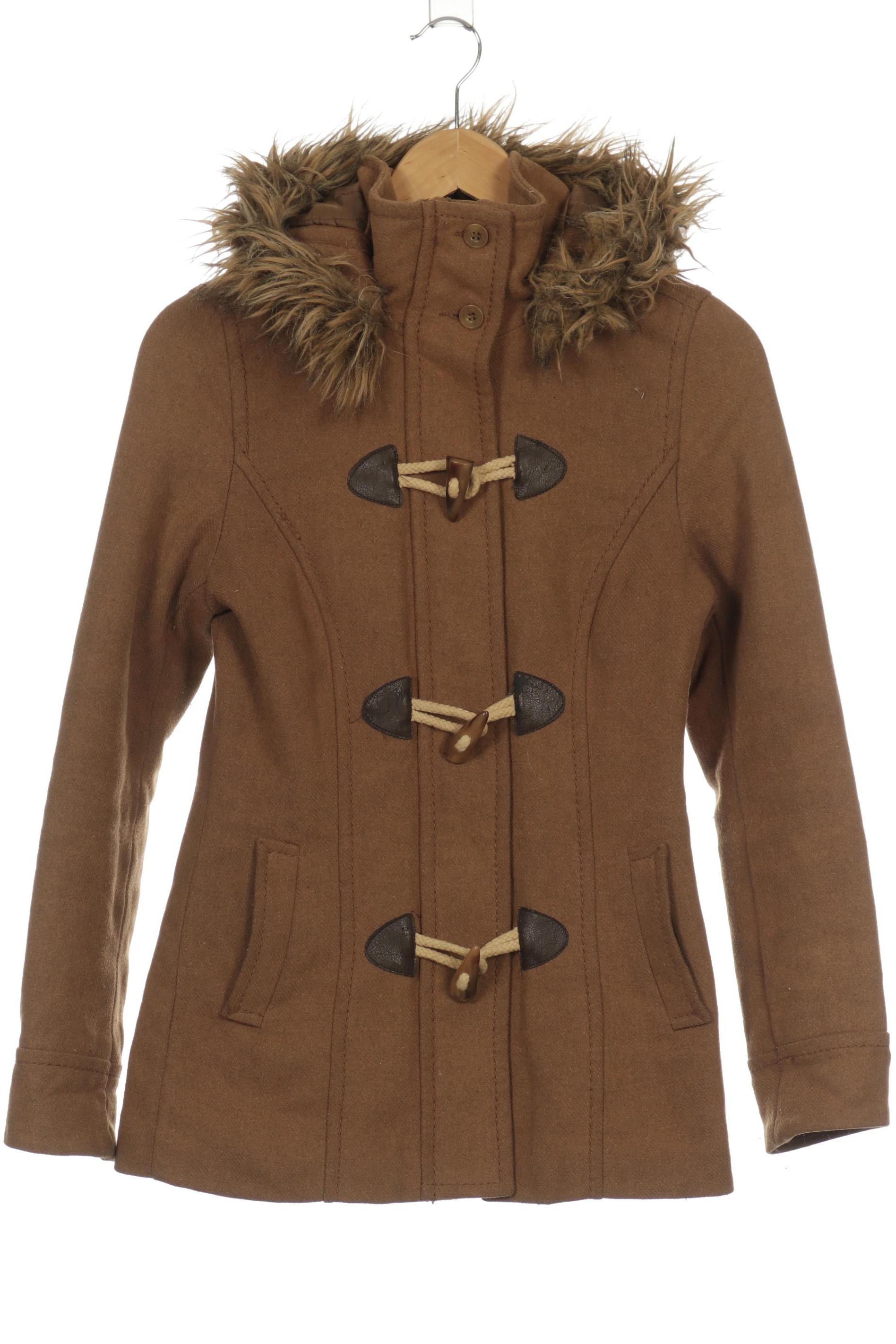 

H&M Damen Mantel, braun, Gr. 34