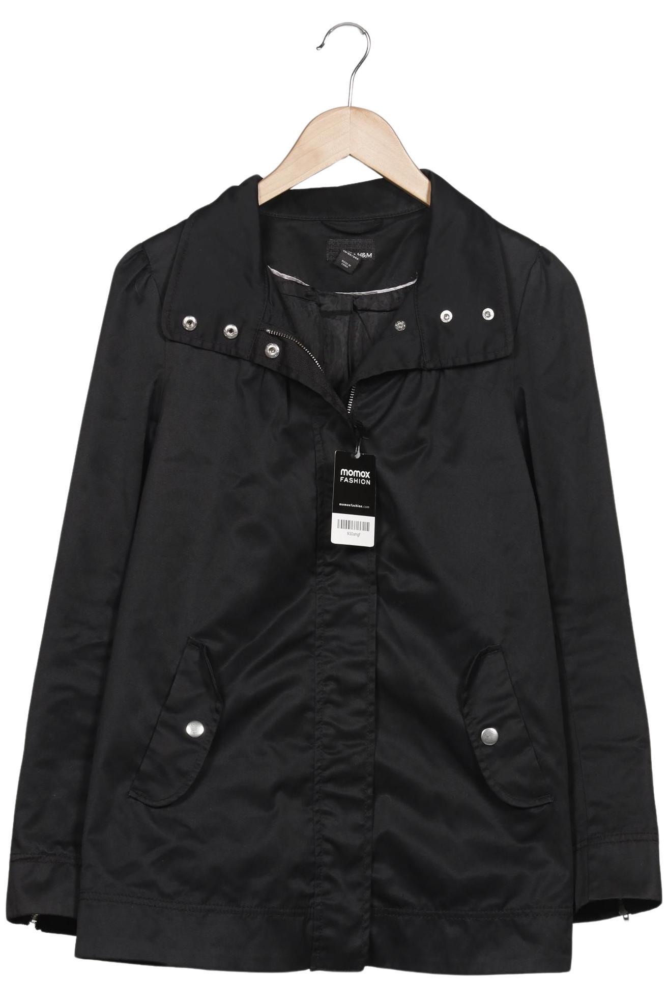 

H&M Damen Jacke, schwarz, Gr. 36