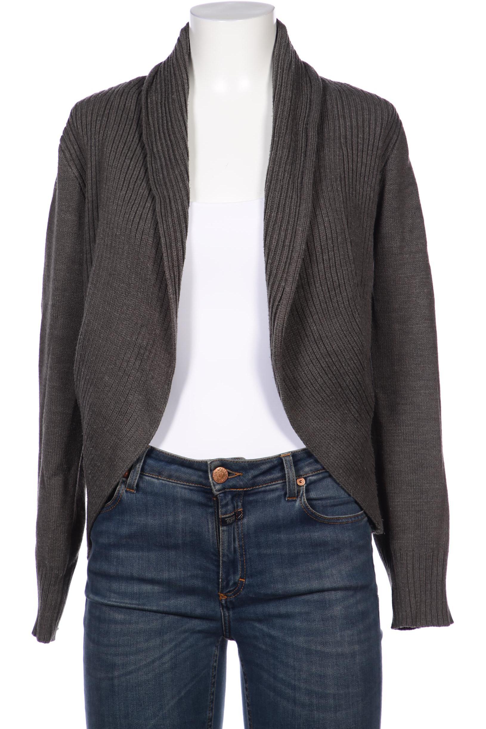 

H&M Damen Strickjacke, grau, Gr. 42