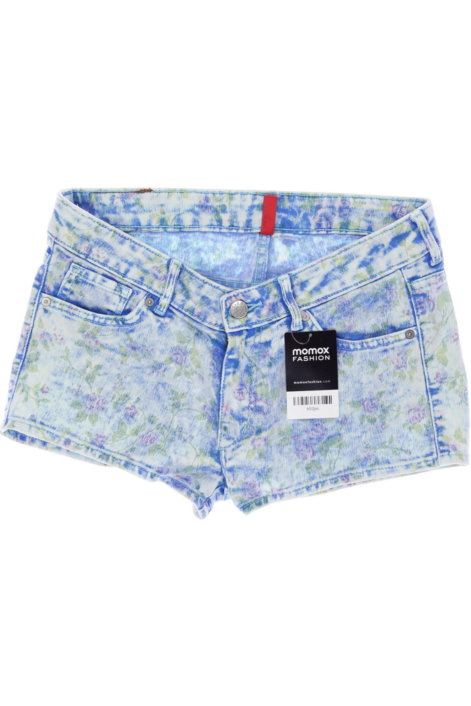 

H&M Damen Shorts, blau, Gr. 36