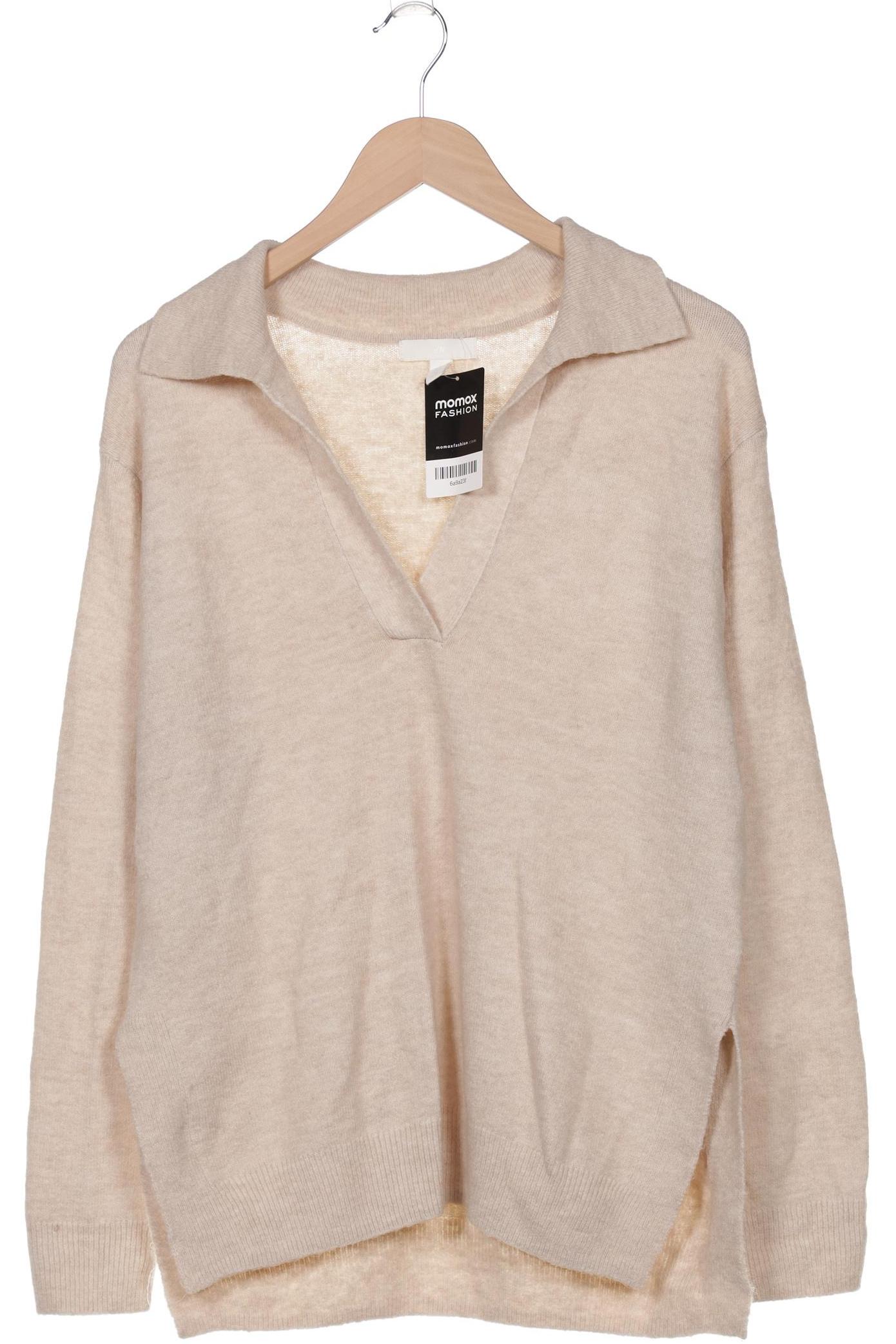 

H&M Damen Pullover, beige, Gr. 34