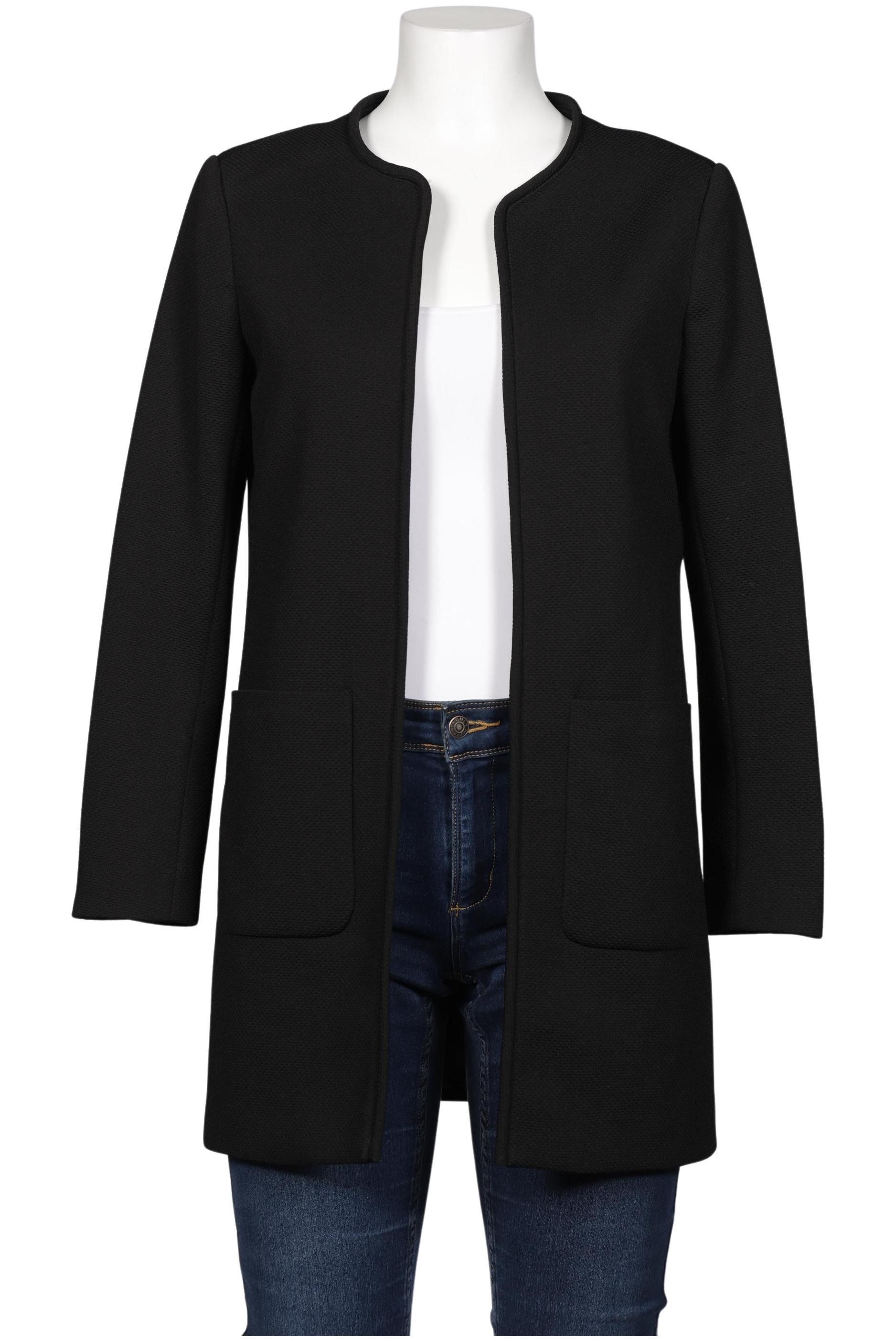 

H&M Damen Mantel, schwarz, Gr. 38