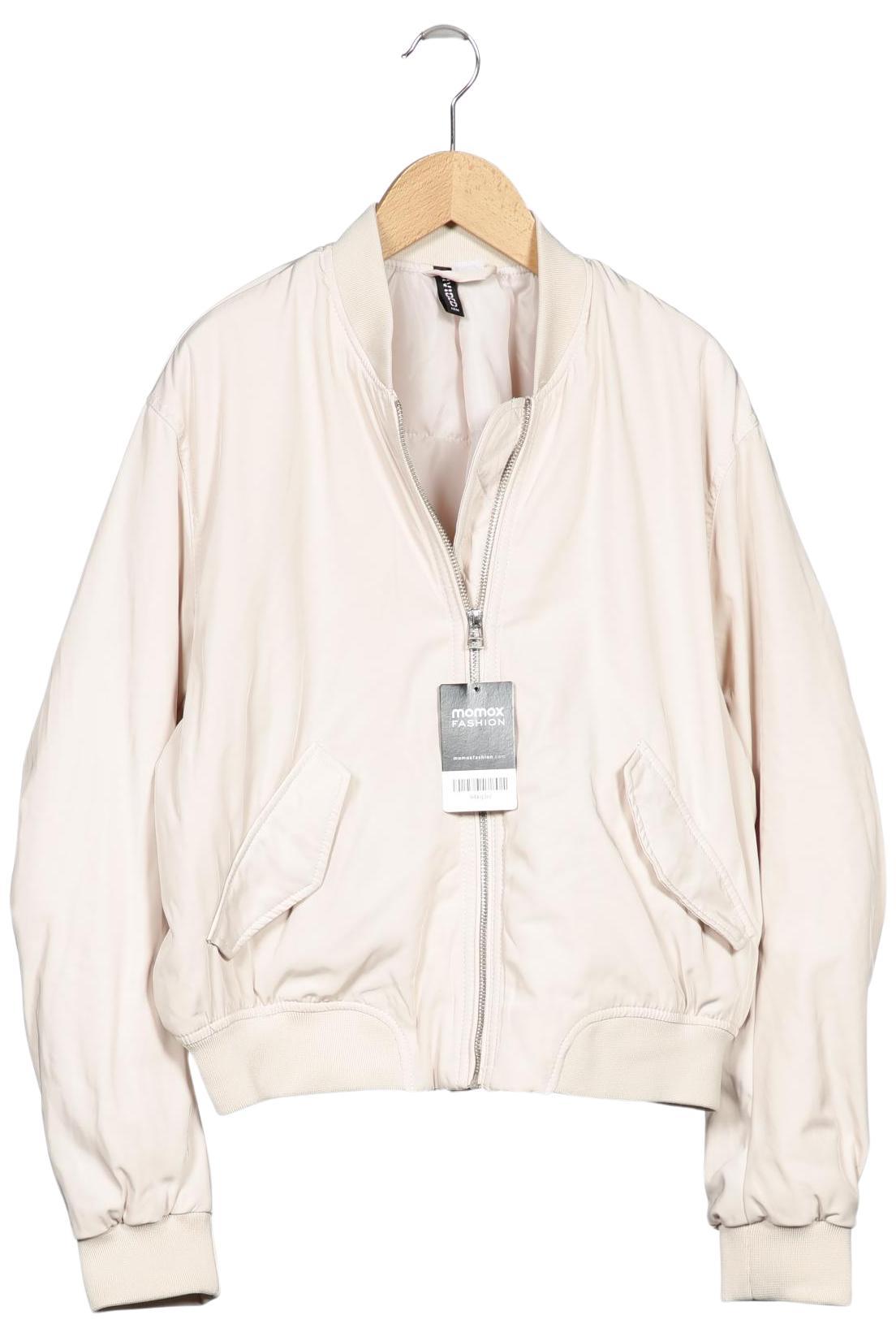 

H&M Damen Jacke, cremeweiß, Gr. 38