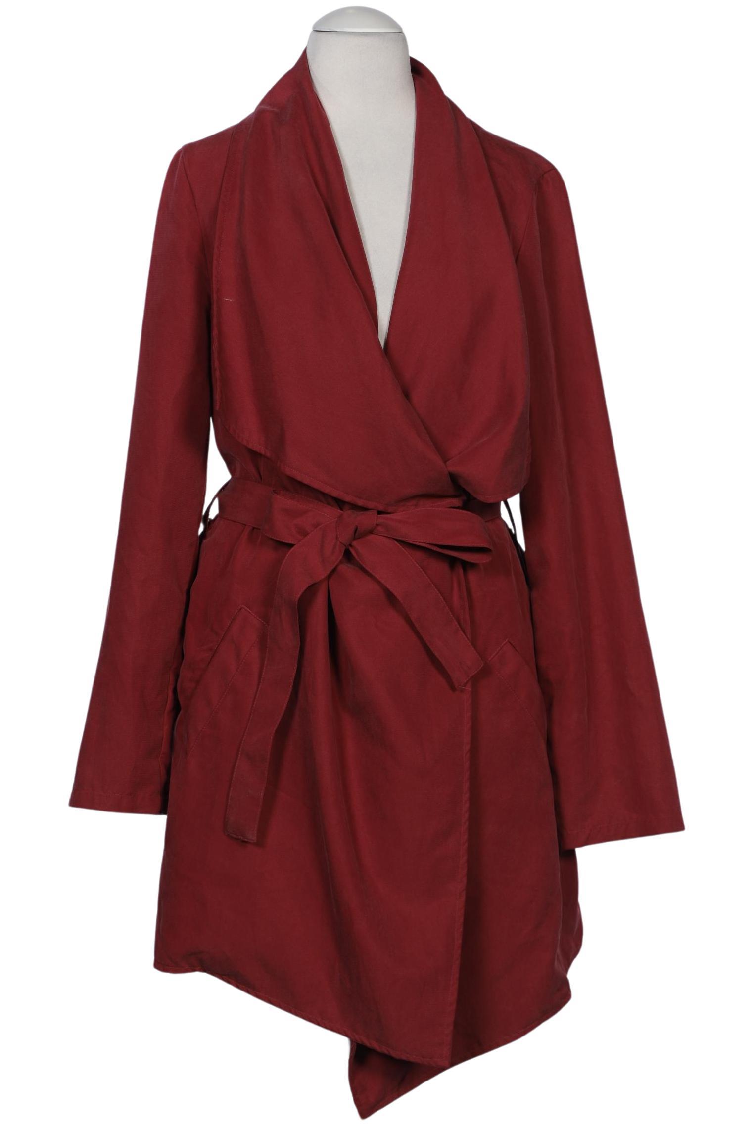 

H&M Damen Mantel, rot, Gr. 36