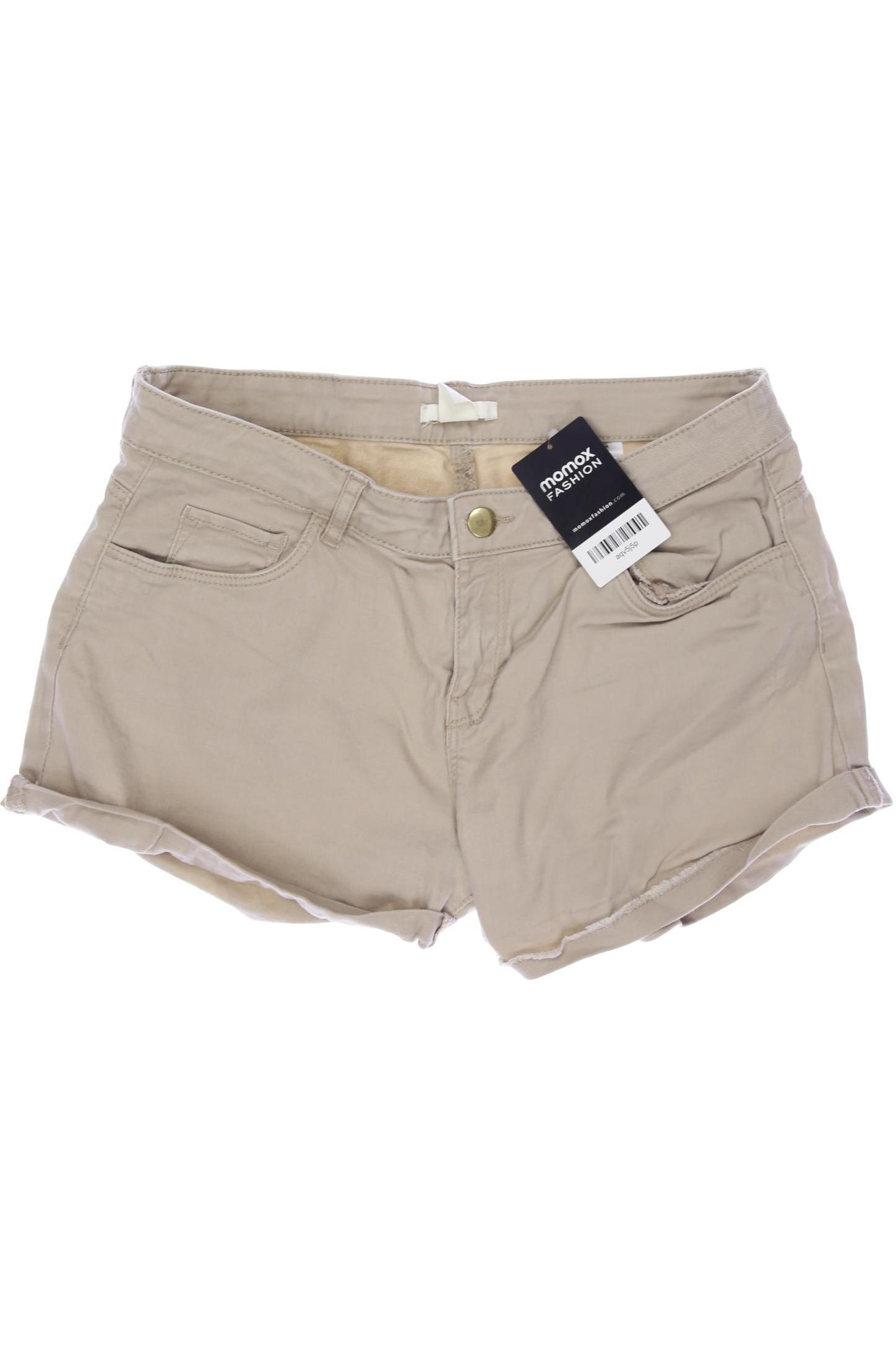 

H&M Damen Shorts, beige, Gr. 36