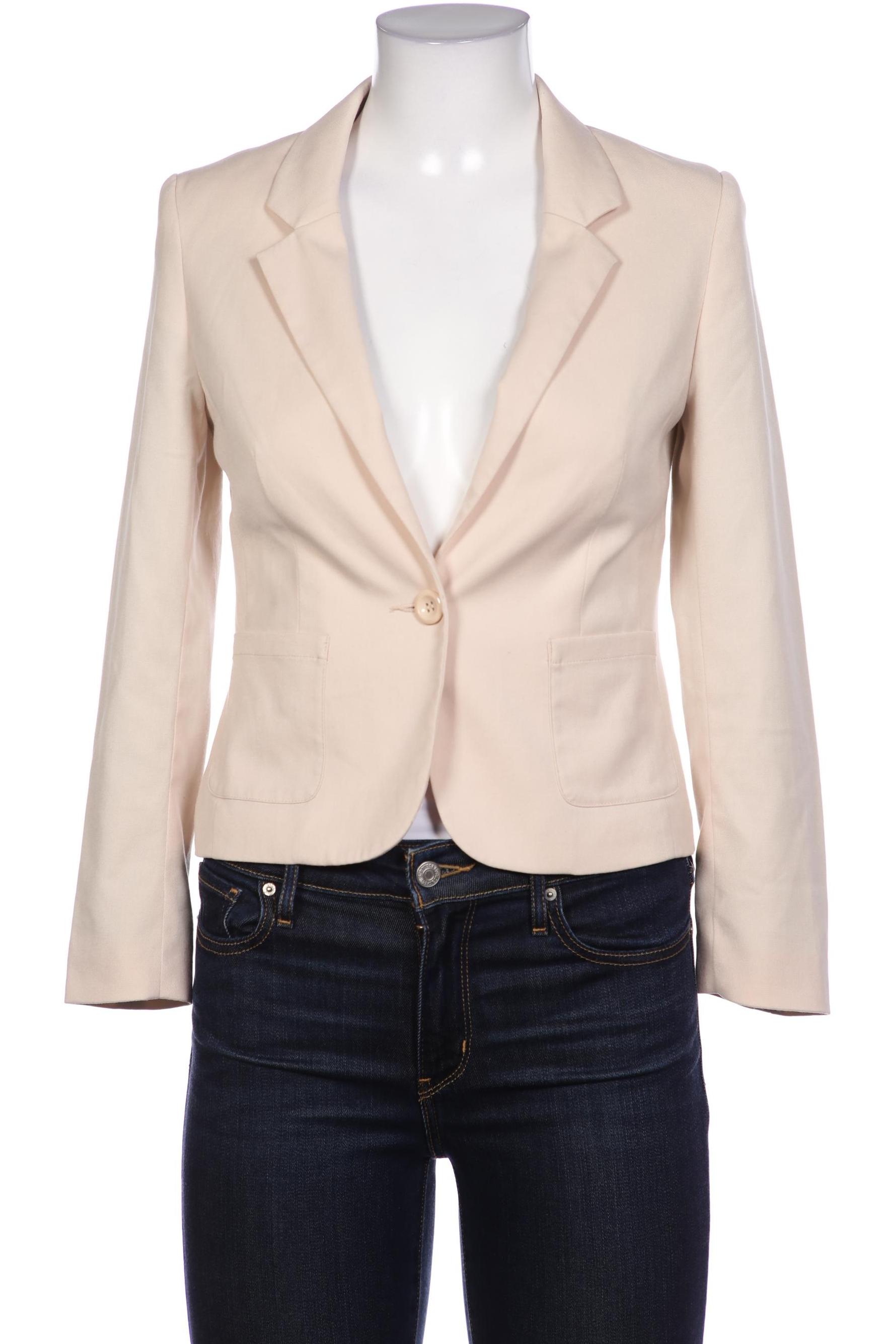 

H&M Damen Blazer, cremeweiß, Gr. 36