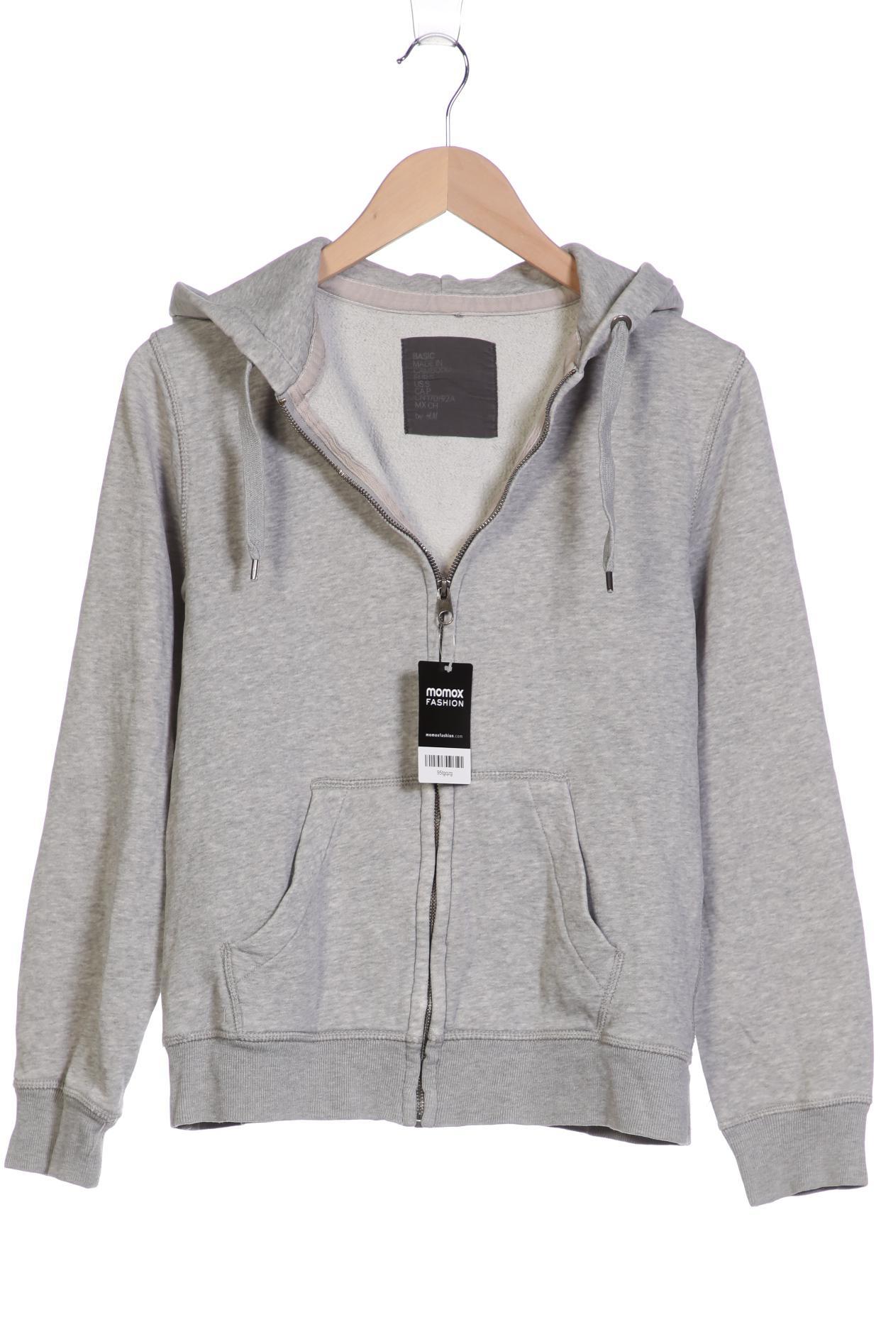 

H&M Damen Kapuzenpullover, grau