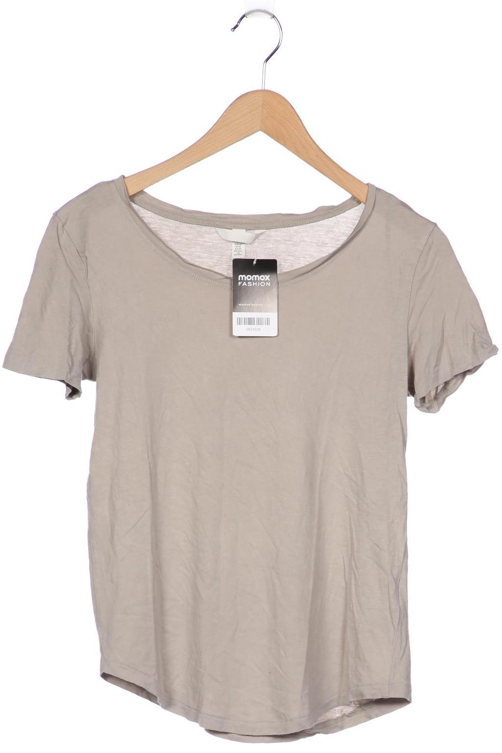 

H&M Damen T-Shirt, grau, Gr. 34