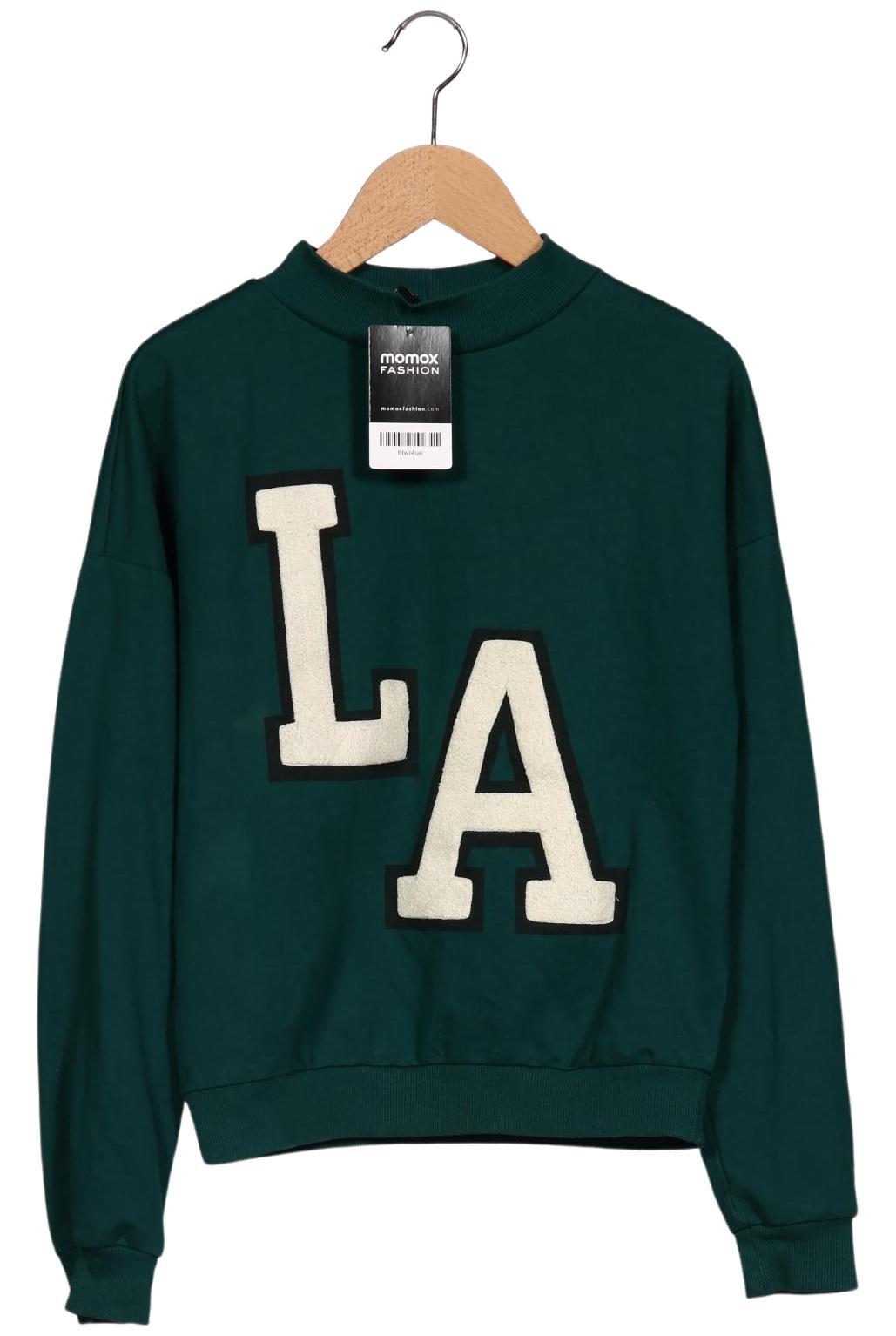 

H&M Damen Sweatshirt, grün, Gr. 34