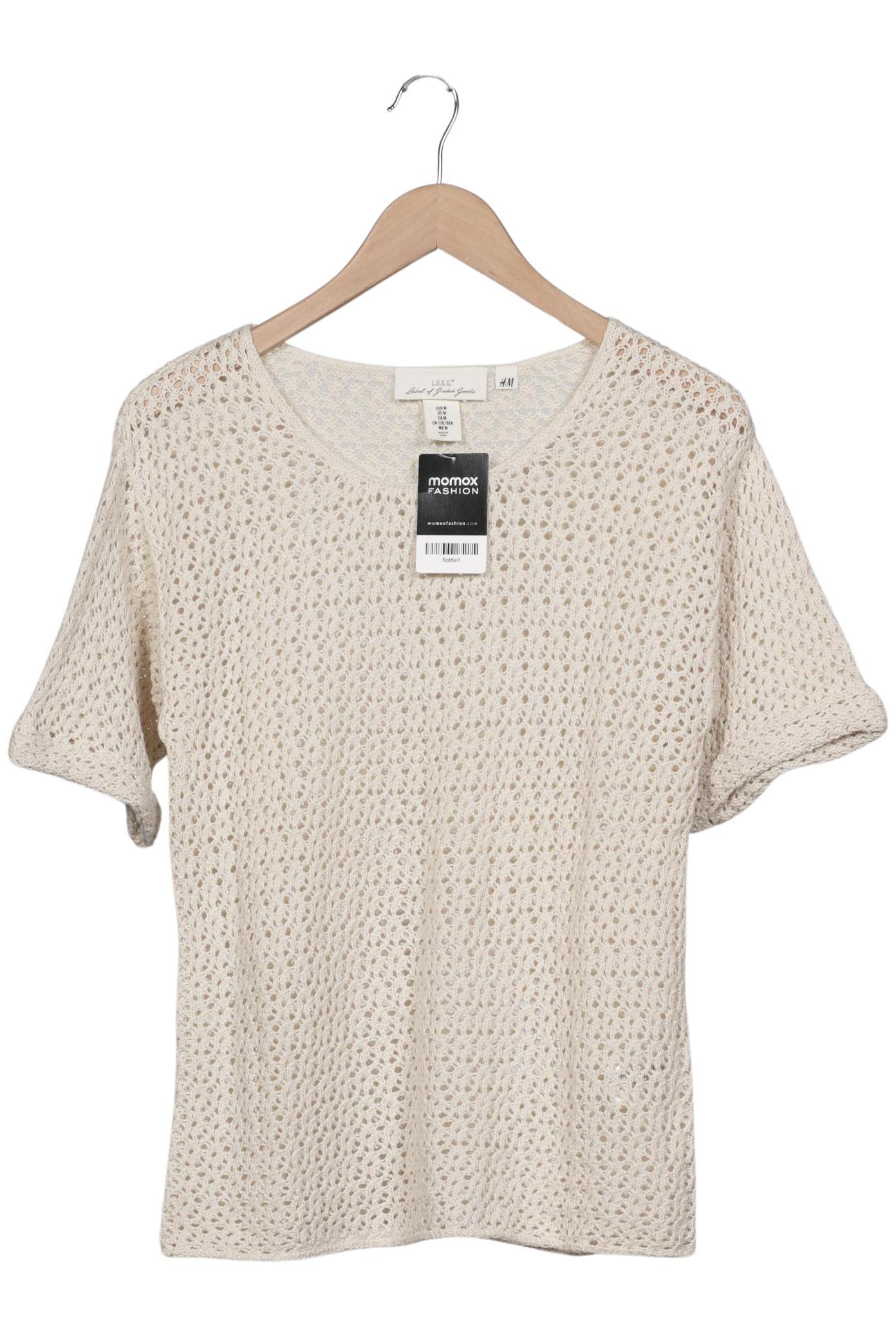 

H&M Damen Pullover, beige, Gr. 38