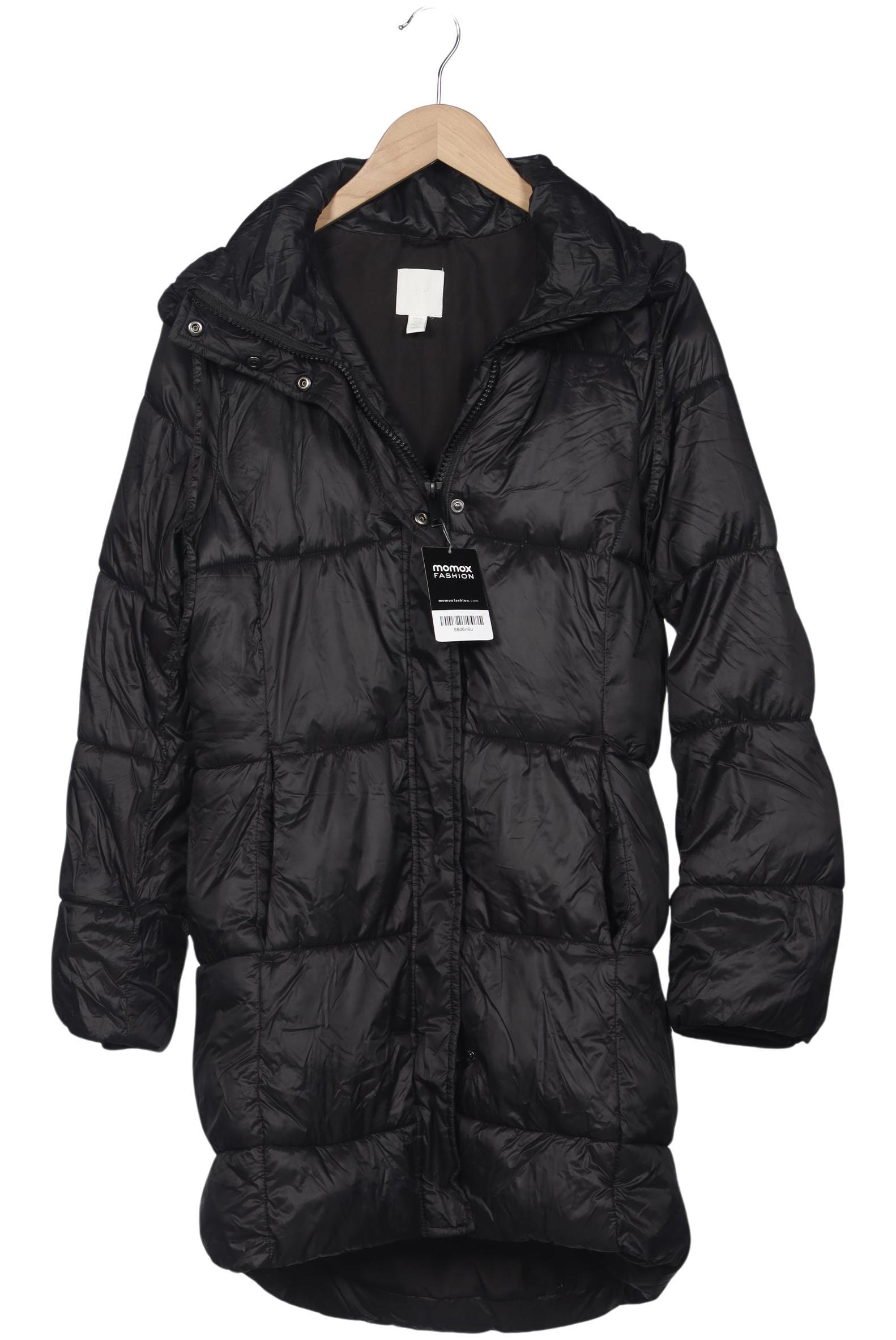 

H&M Damen Mantel, schwarz, Gr. 34