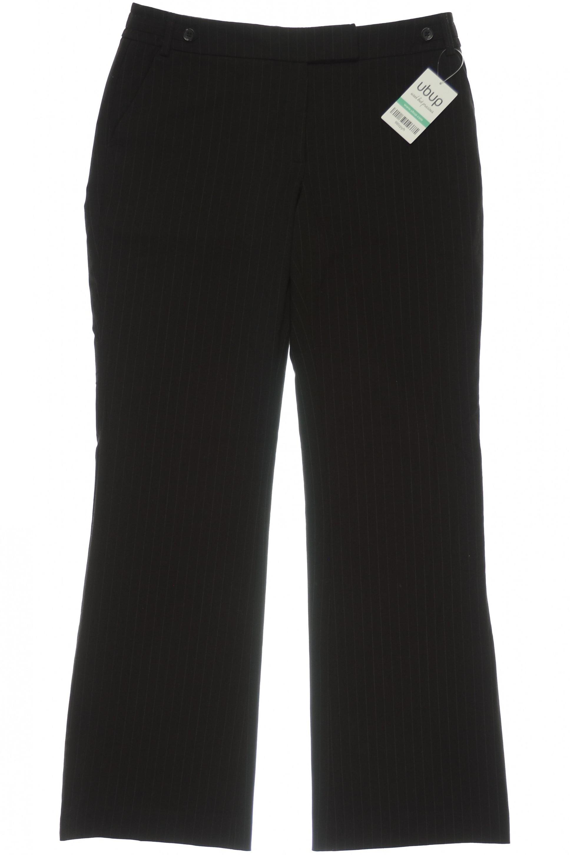

H&M Damen Stoffhose, schwarz, Gr. 38
