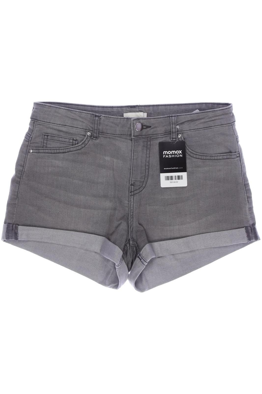 

H&M Damen Shorts, grau, Gr. 38