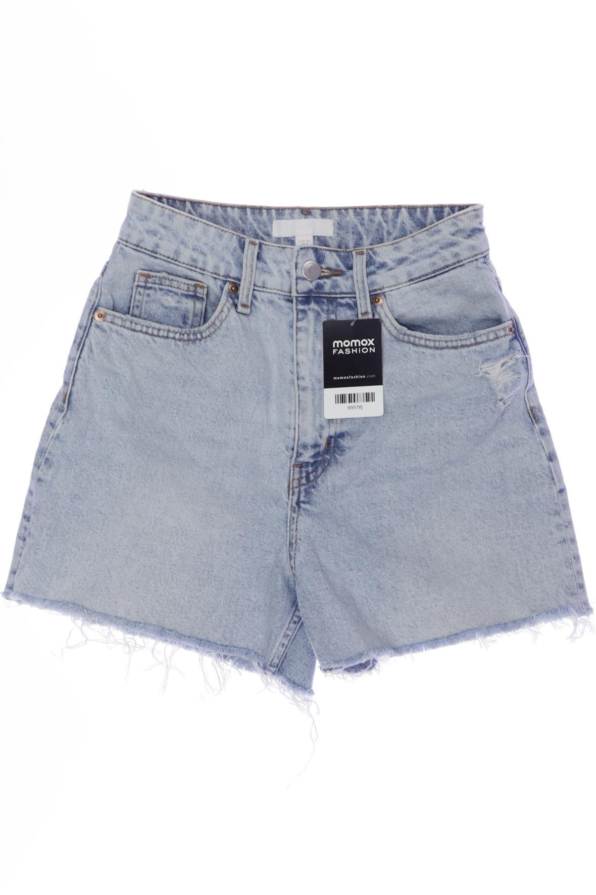 

H&M Damen Shorts, hellblau, Gr. 34