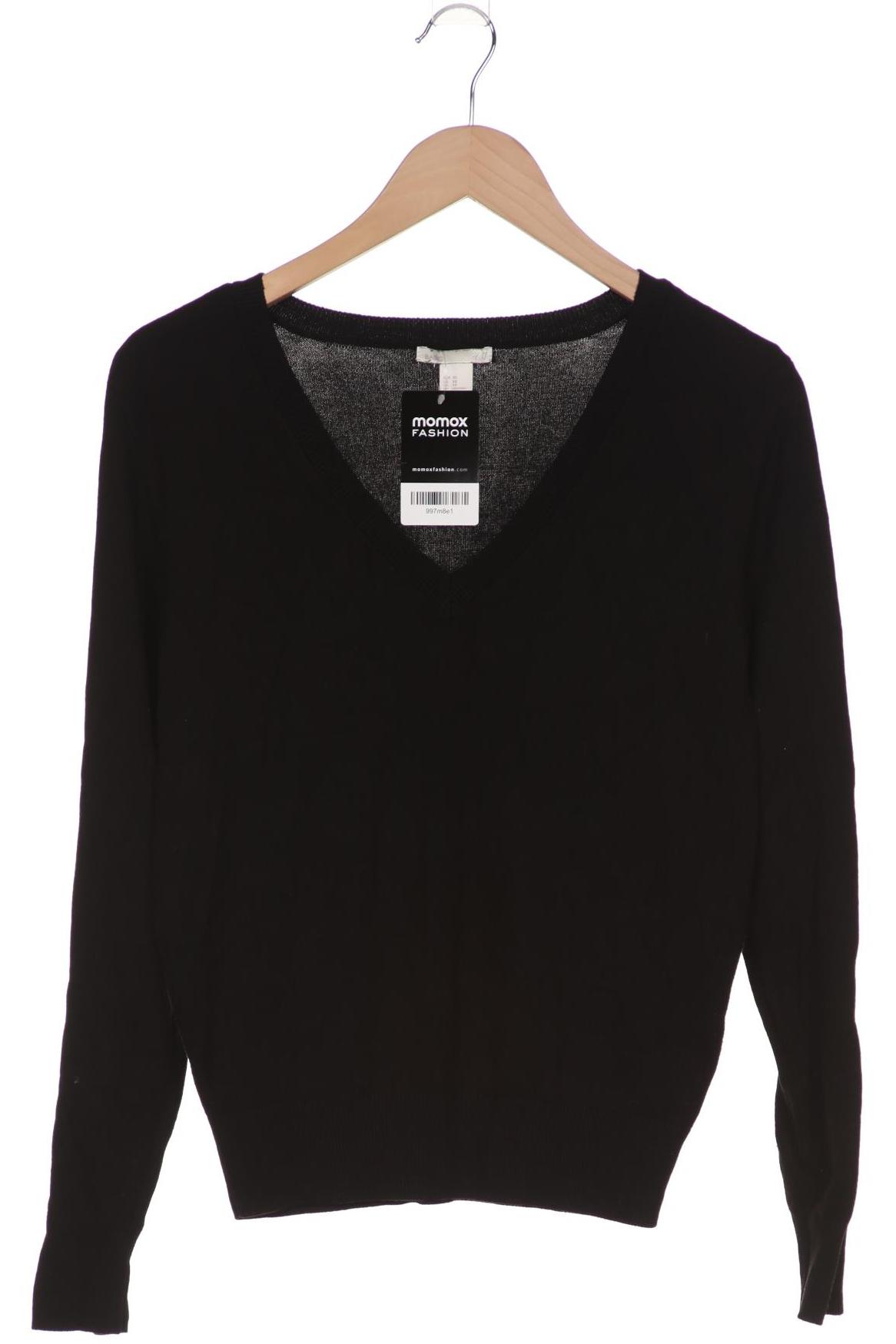 

H&M Damen Pullover, schwarz, Gr. 34