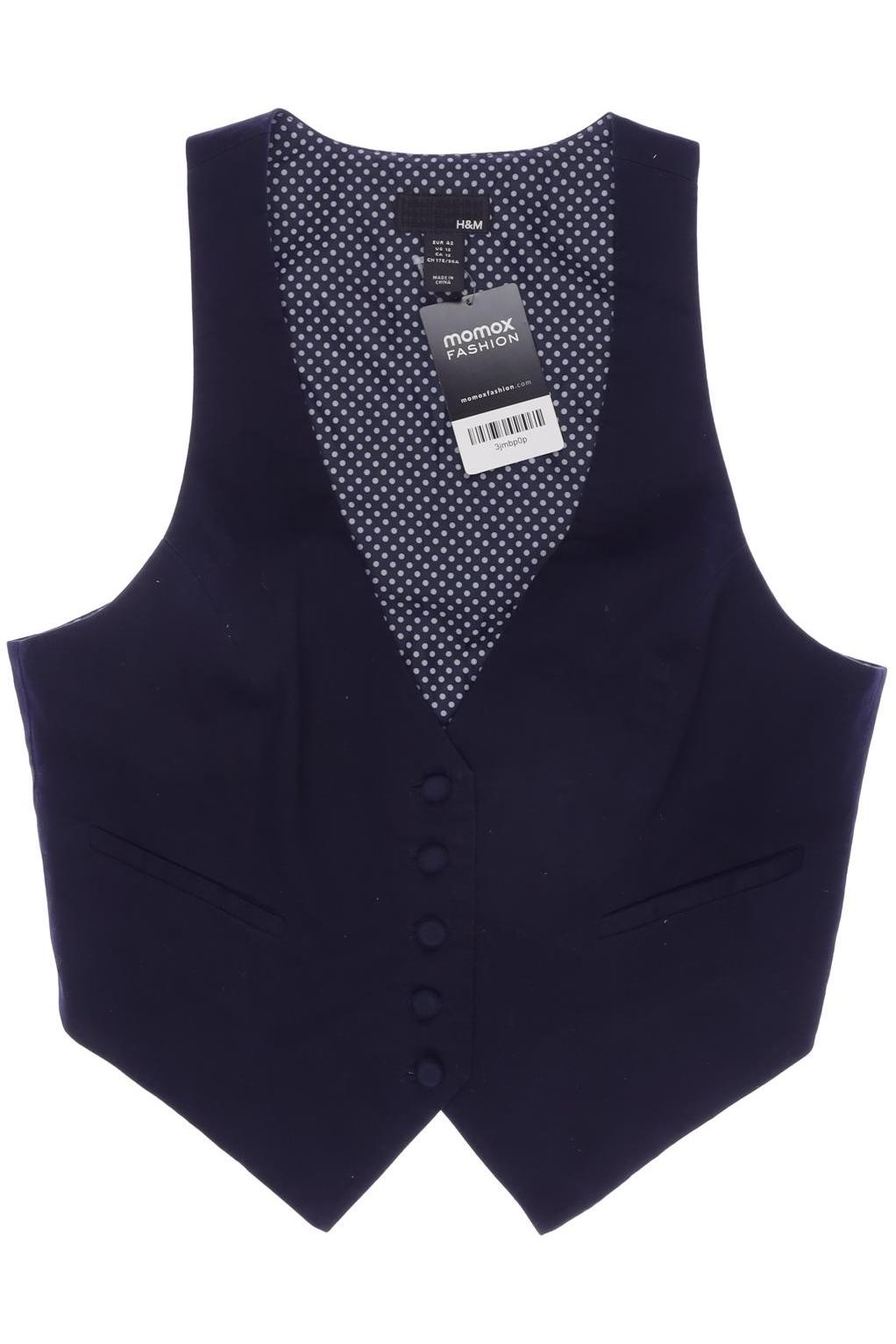 

H&M Damen Weste, marineblau, Gr. 42