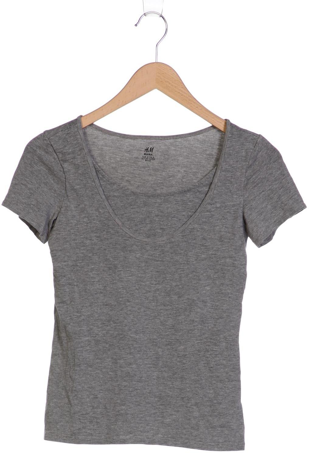 

H&M Damen T-Shirt, grau, Gr. 36