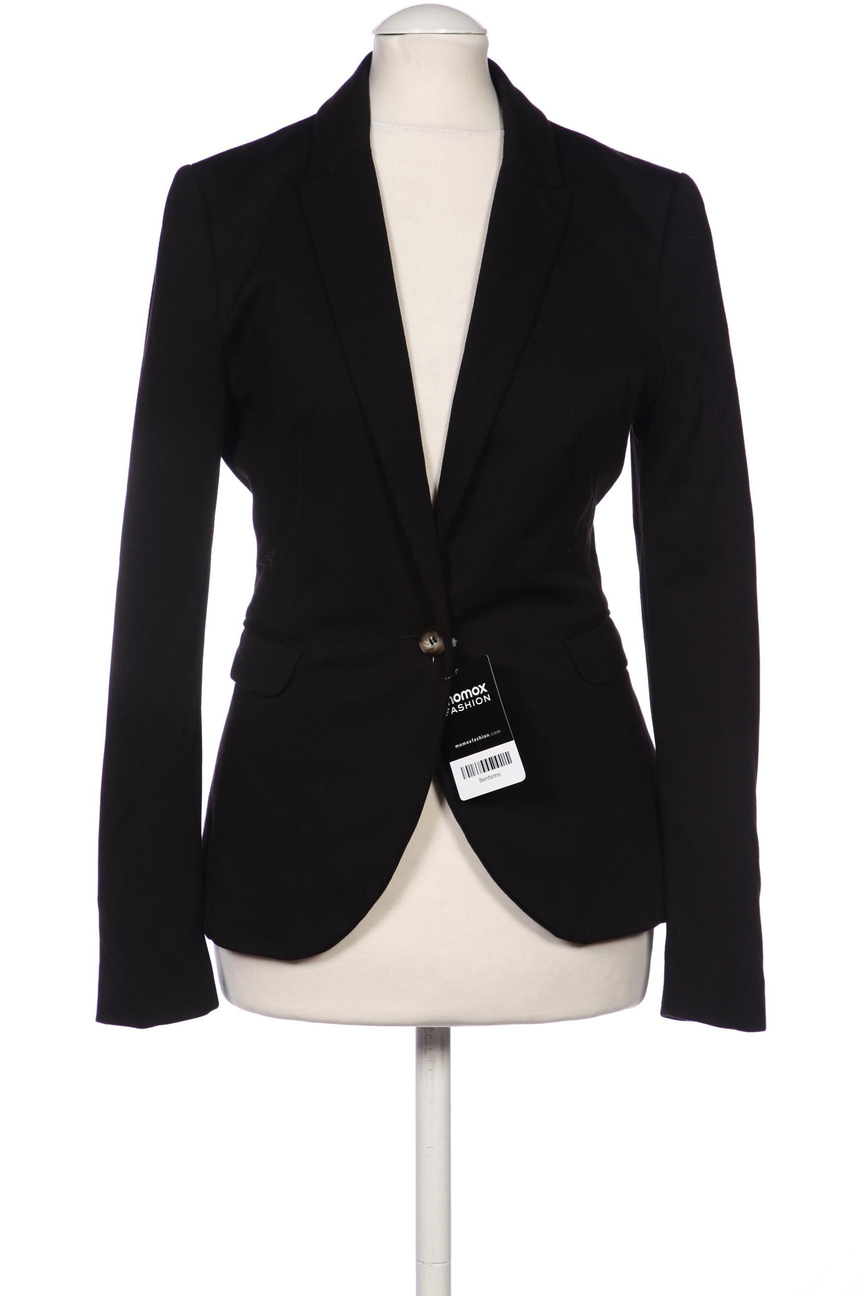 

H&M Damen Blazer, schwarz, Gr. 34