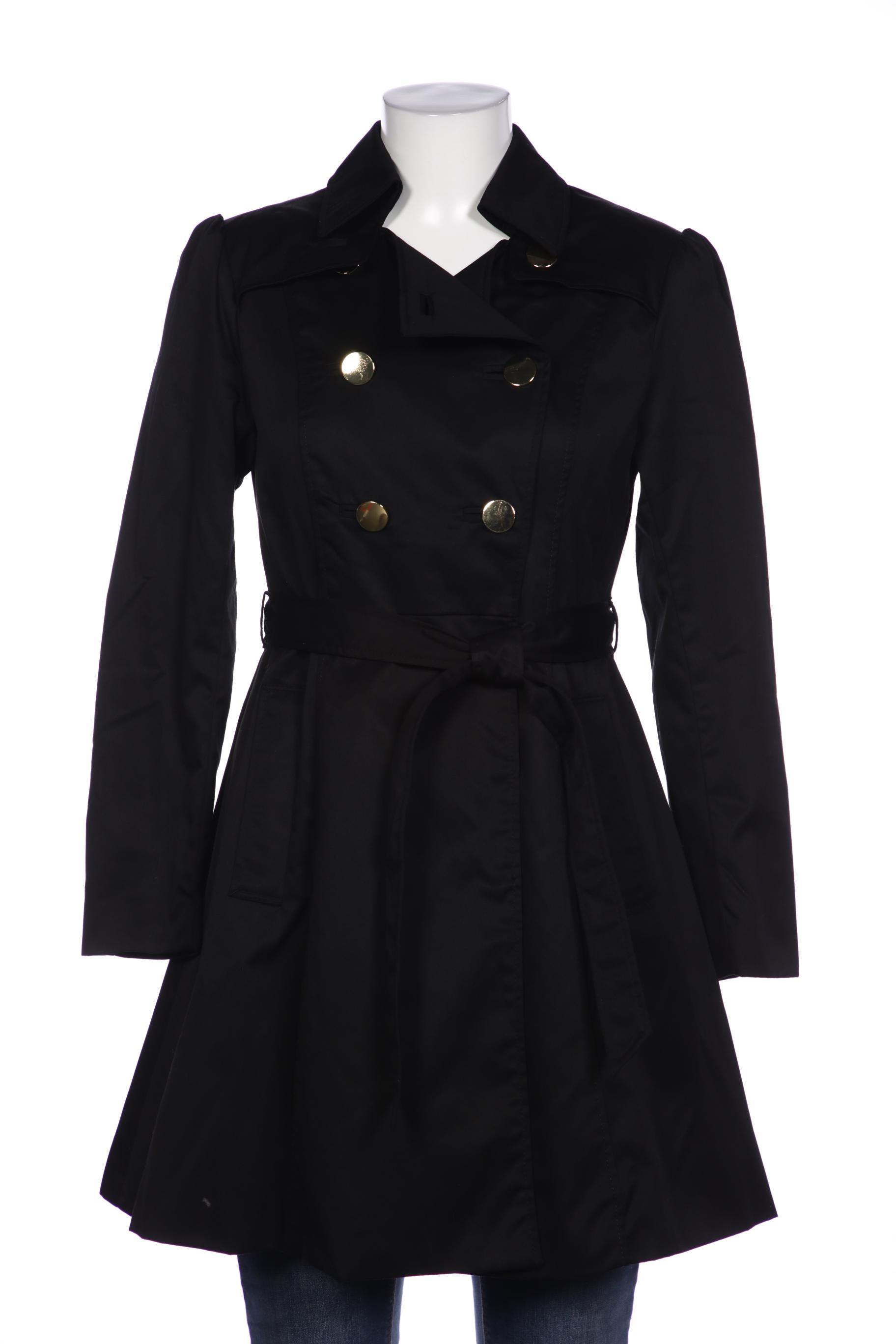 

H&M Damen Mantel, schwarz, Gr. 38