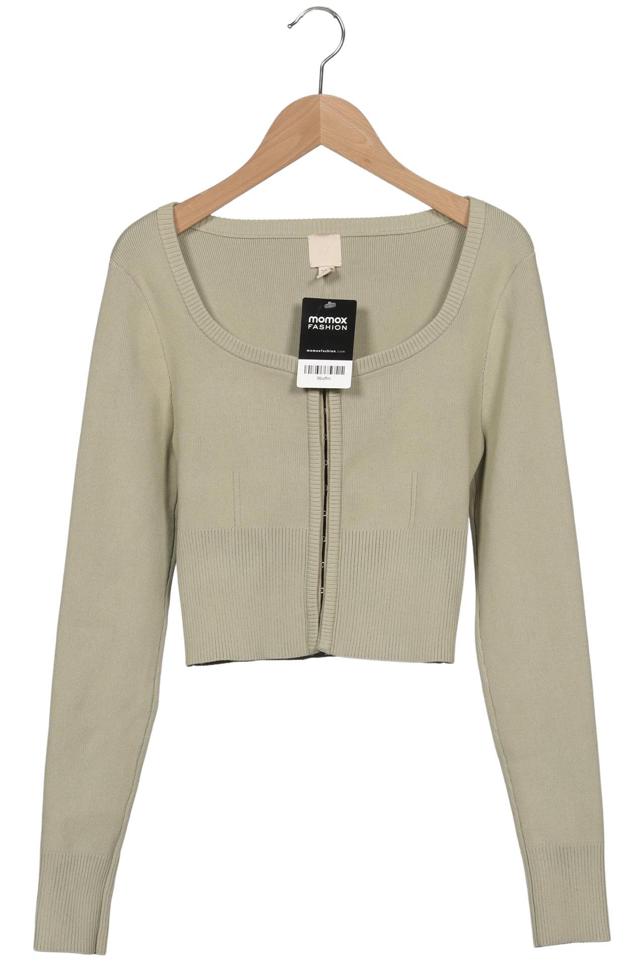

H&M Damen Strickjacke, hellgrün, Gr. 38