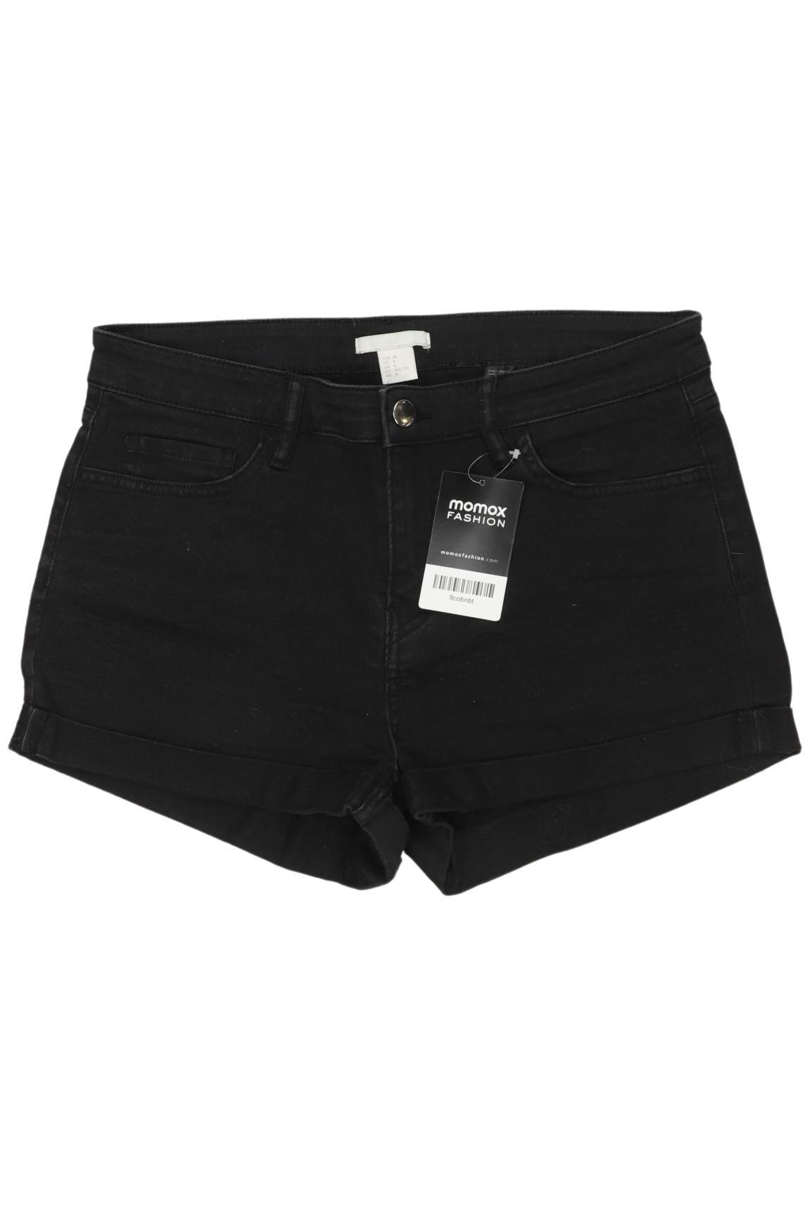 

H&M Damen Shorts, schwarz, Gr. 38