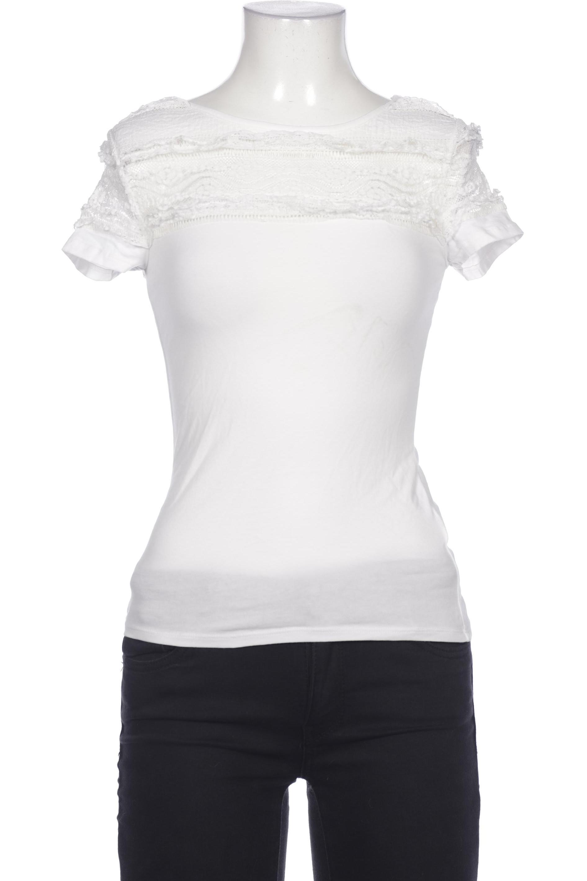 

H&M Damen T-Shirt, weiß