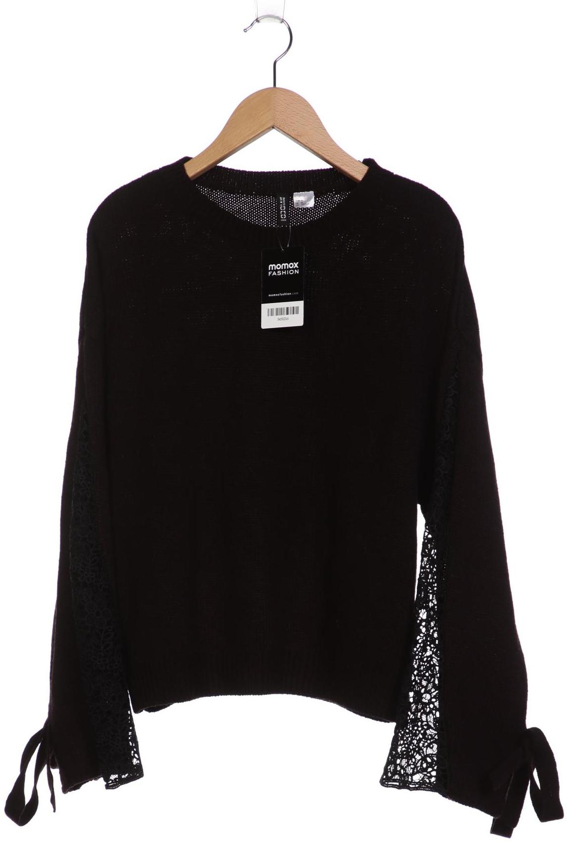 

H&M Damen Pullover, schwarz, Gr. 38