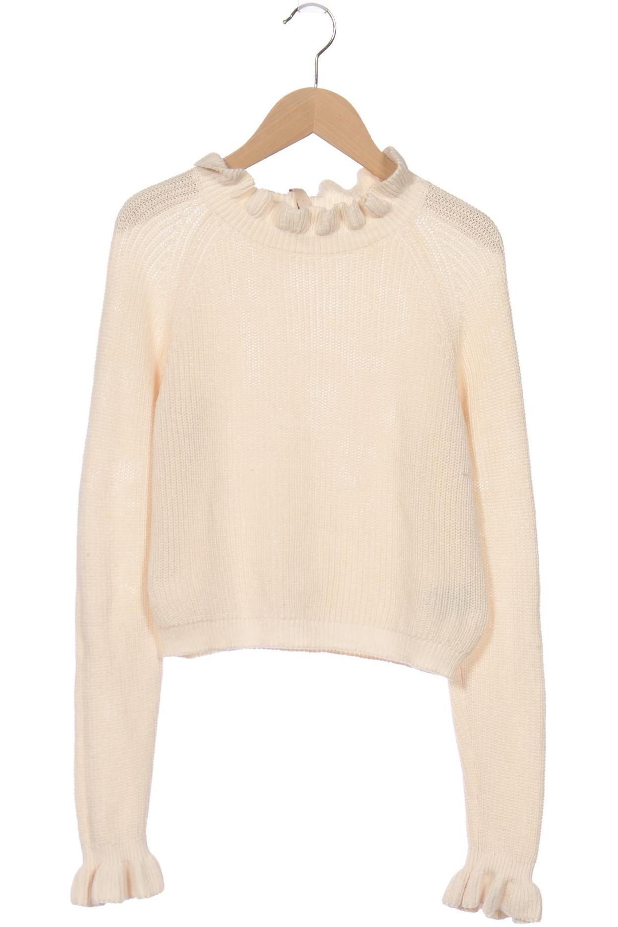 

H&M Damen Pullover, cremeweiß, Gr. 34