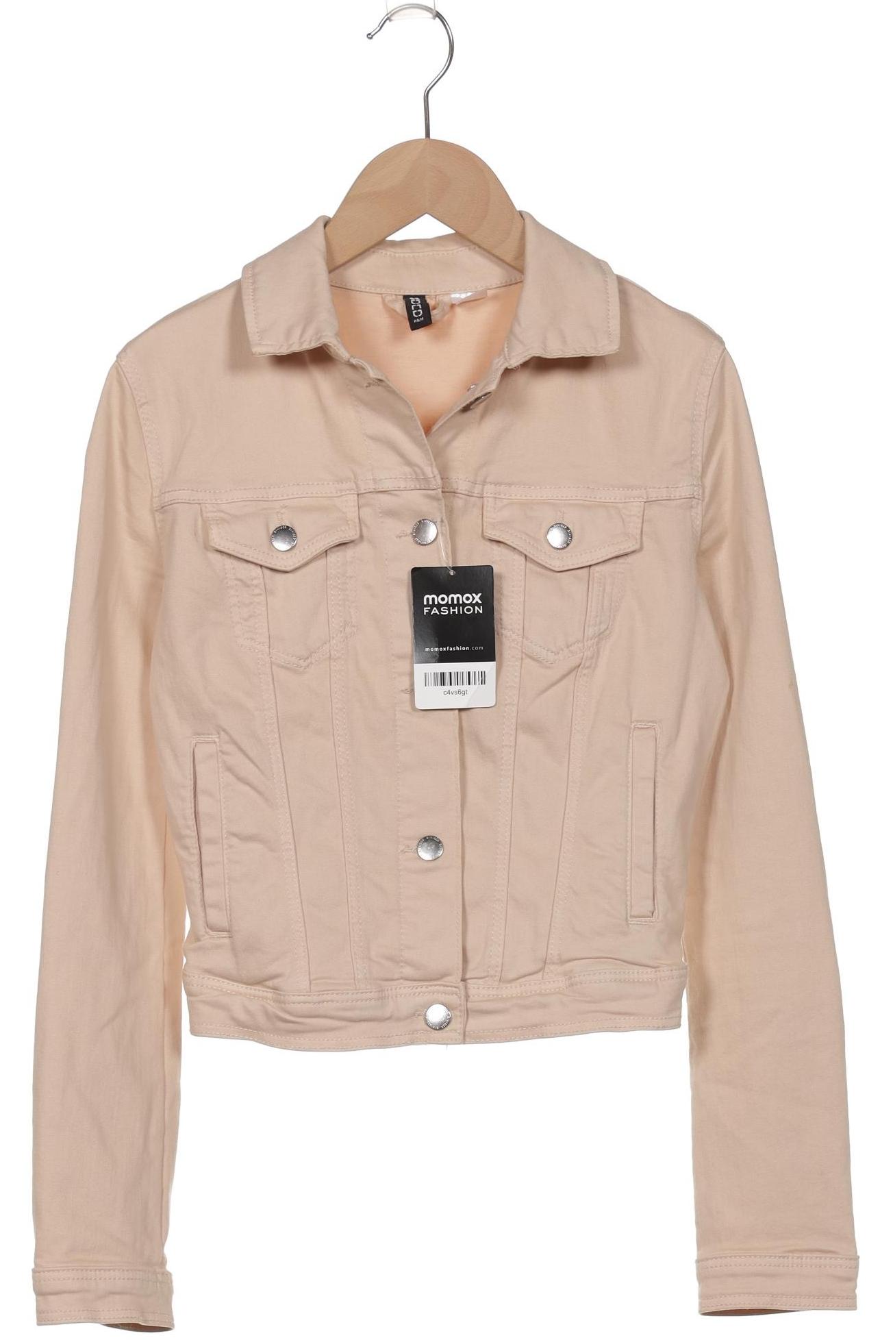 

H&M Damen Jacke, beige, Gr. 32