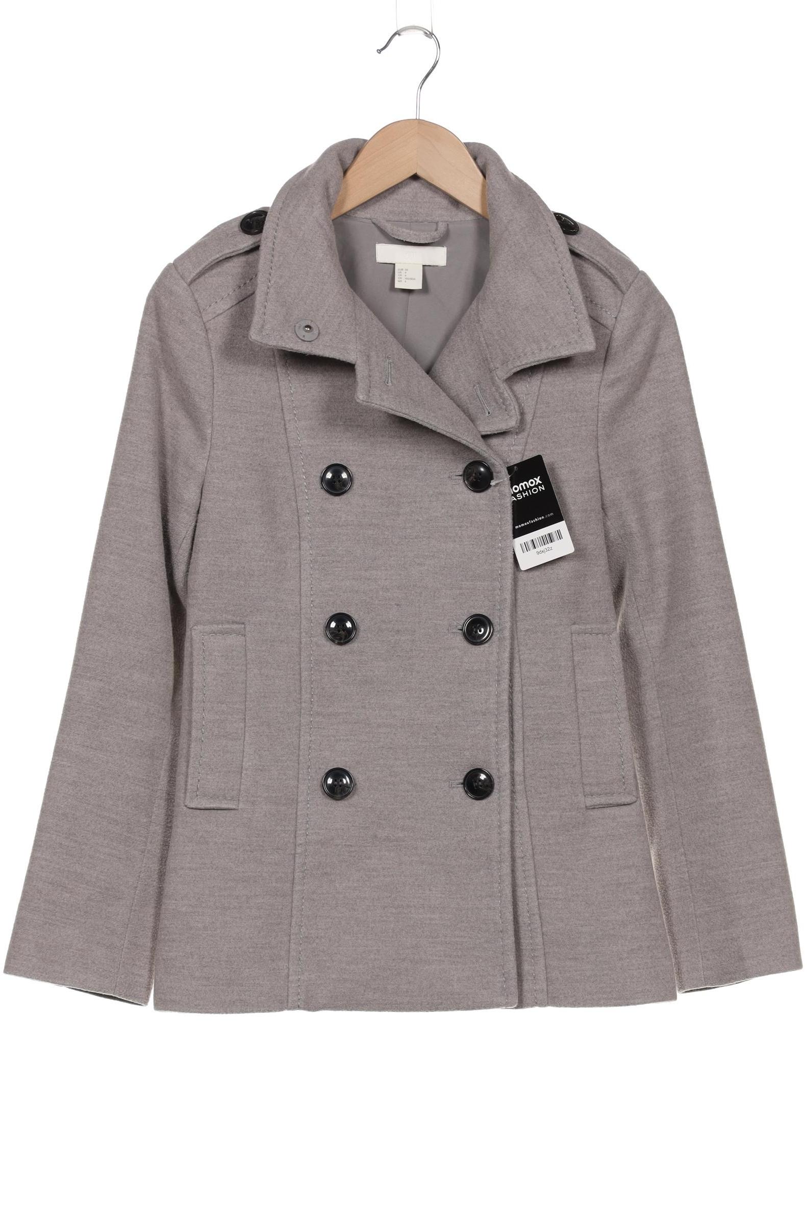 

H&M Damen Jacke, grau, Gr. 34