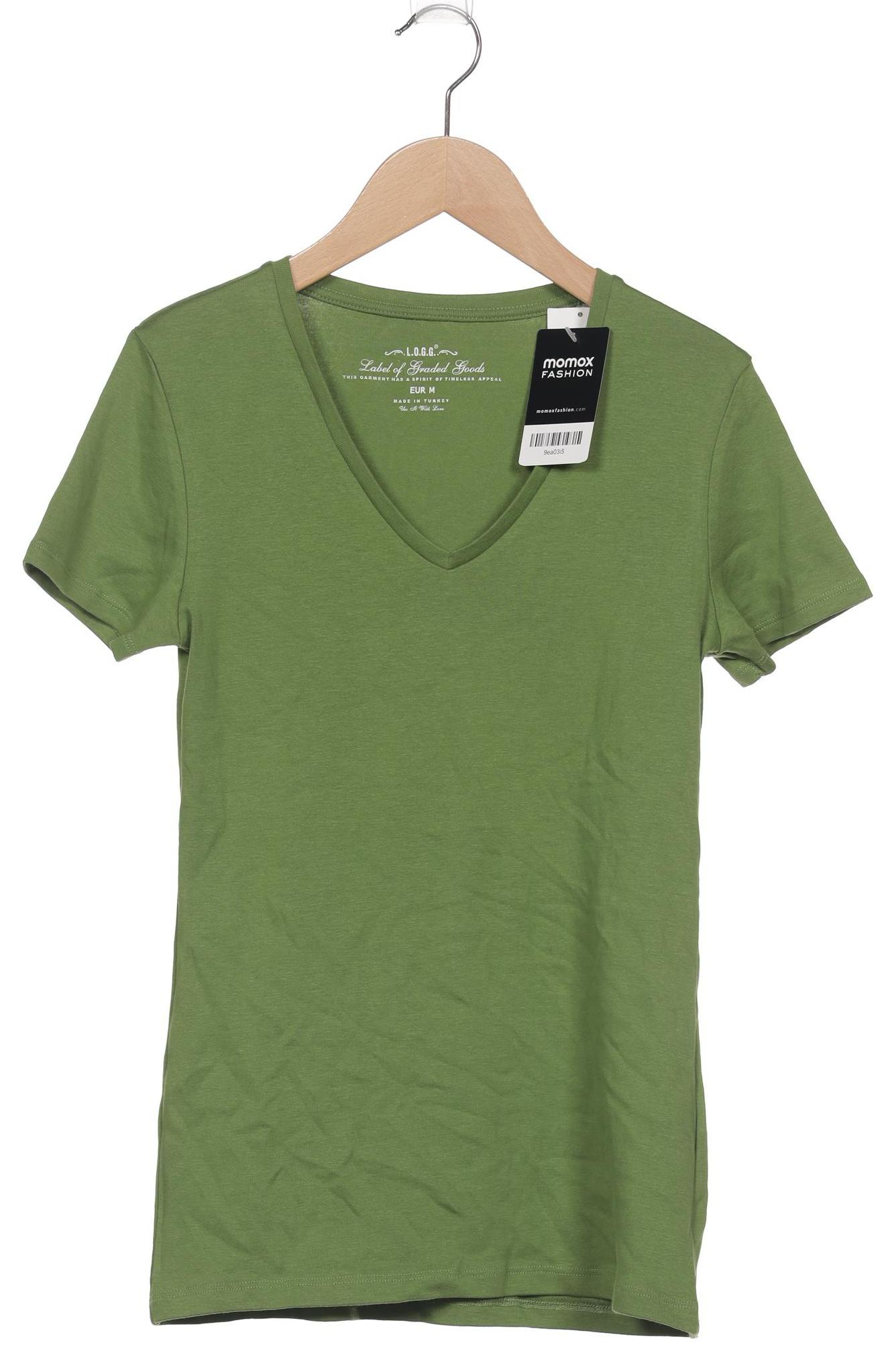 

H&M Damen T-Shirt, grün, Gr. 38