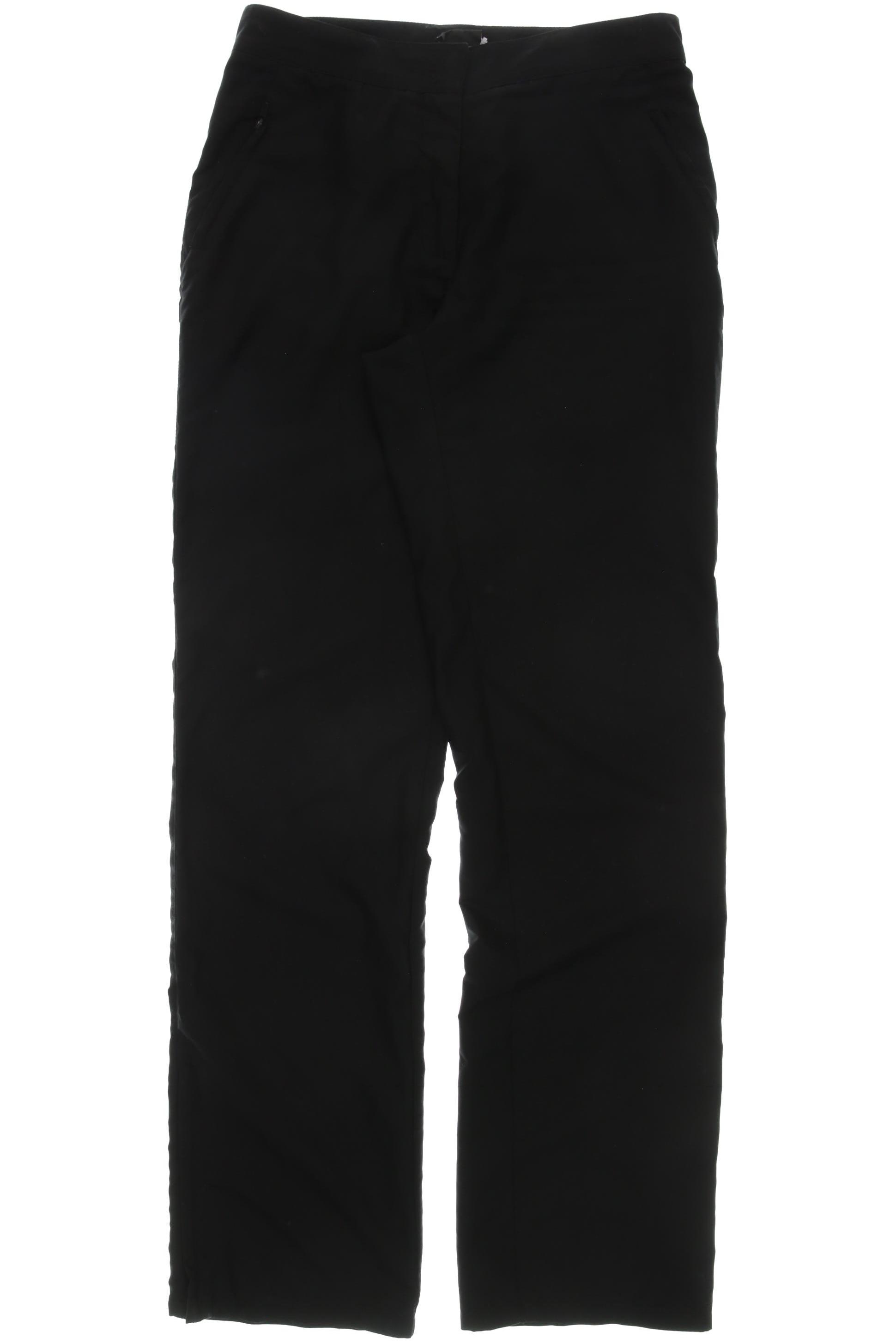 

H&M Damen Stoffhose, schwarz, Gr. 0