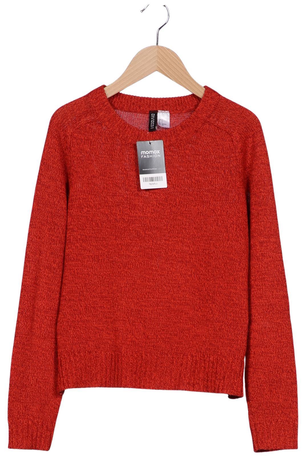 

H&M Damen Pullover, rot, Gr. 36