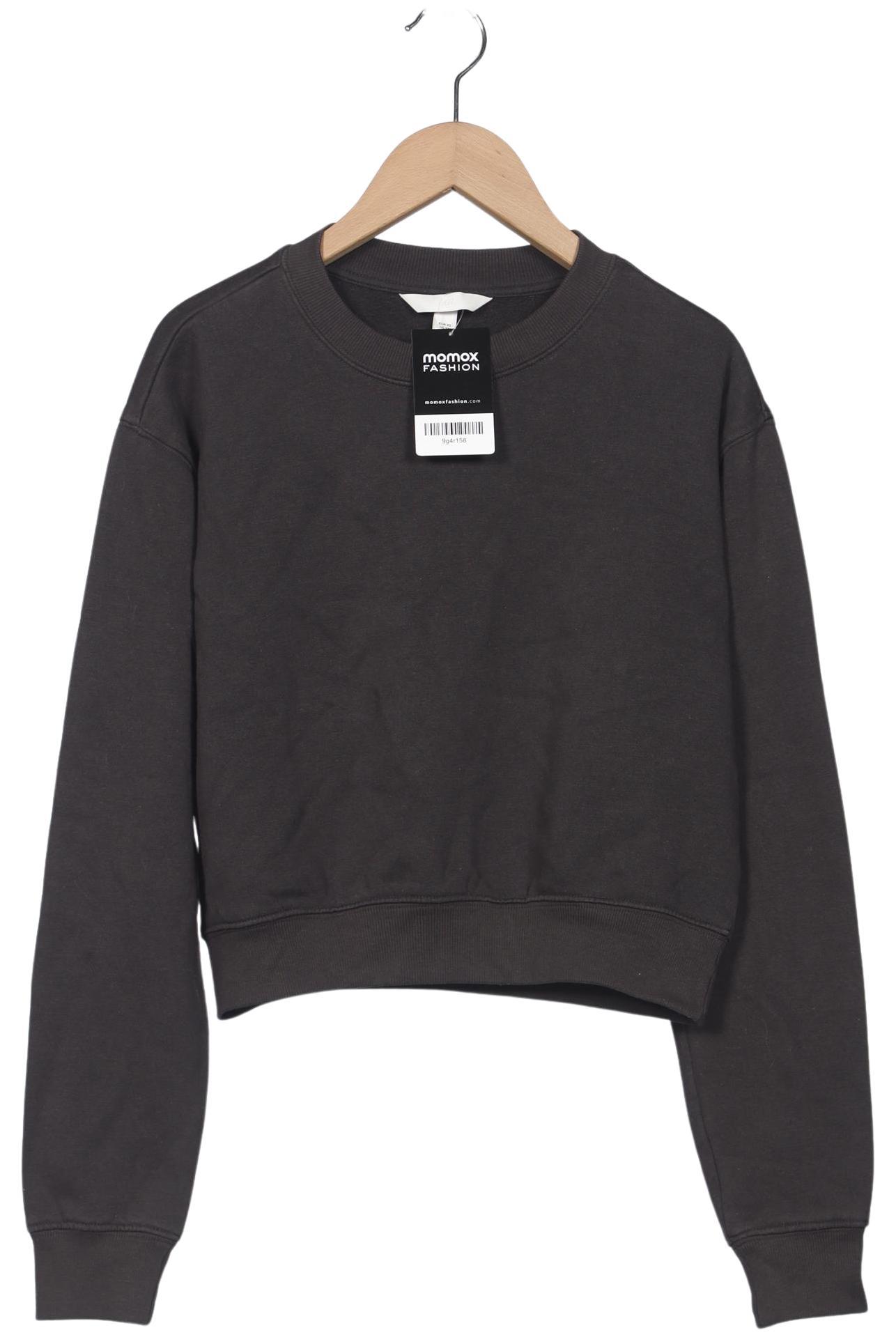 

H&M Damen Sweatshirt, grau, Gr. 34