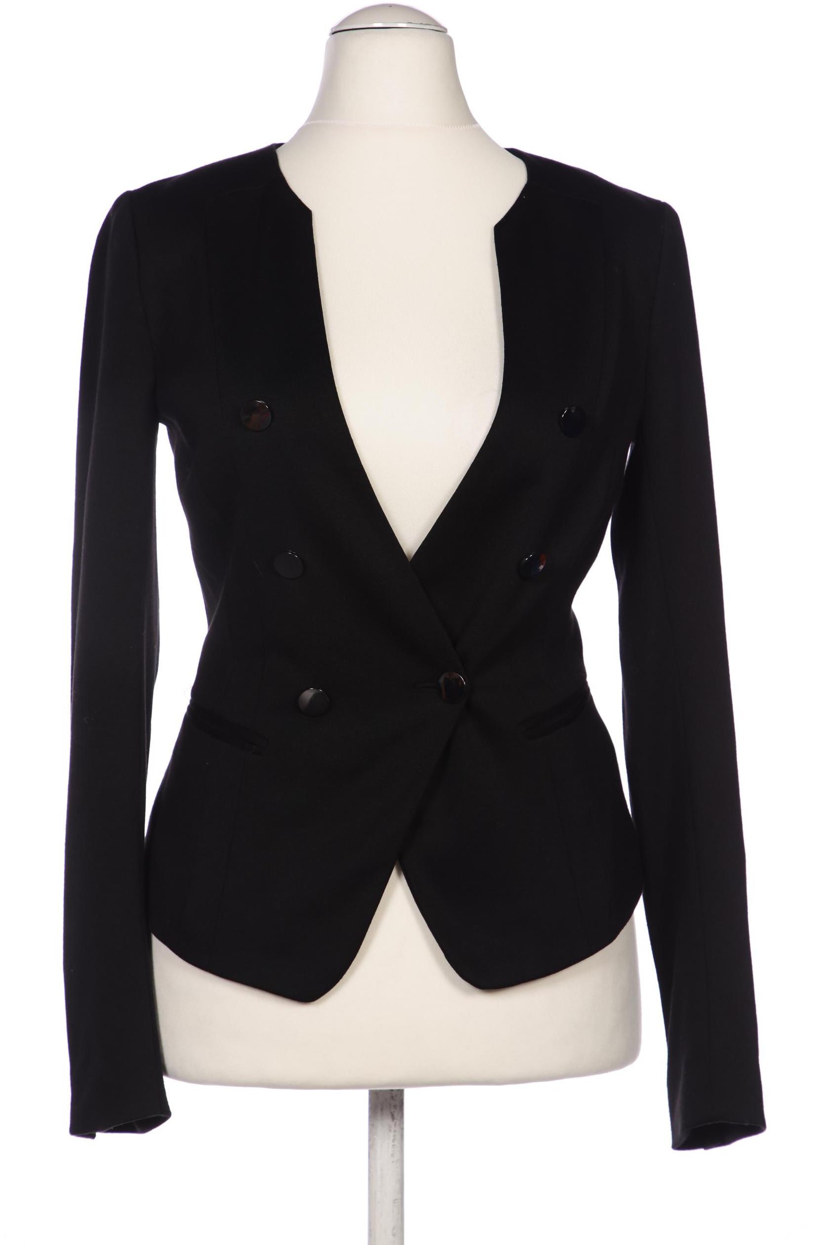 

H&M Damen Blazer, schwarz, Gr. 36