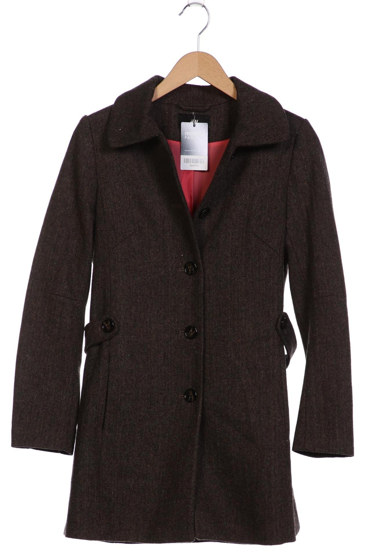 

H&M Damen Mantel, braun, Gr. 38