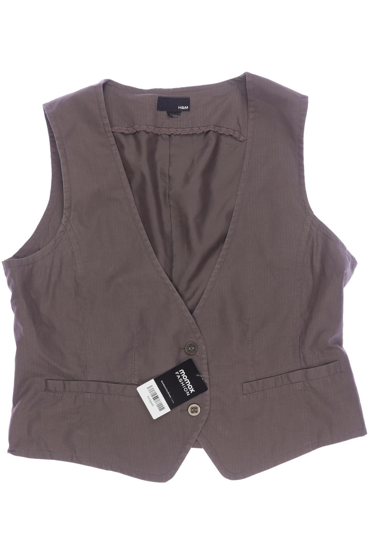 

H&M Damen Weste, braun, Gr. 38