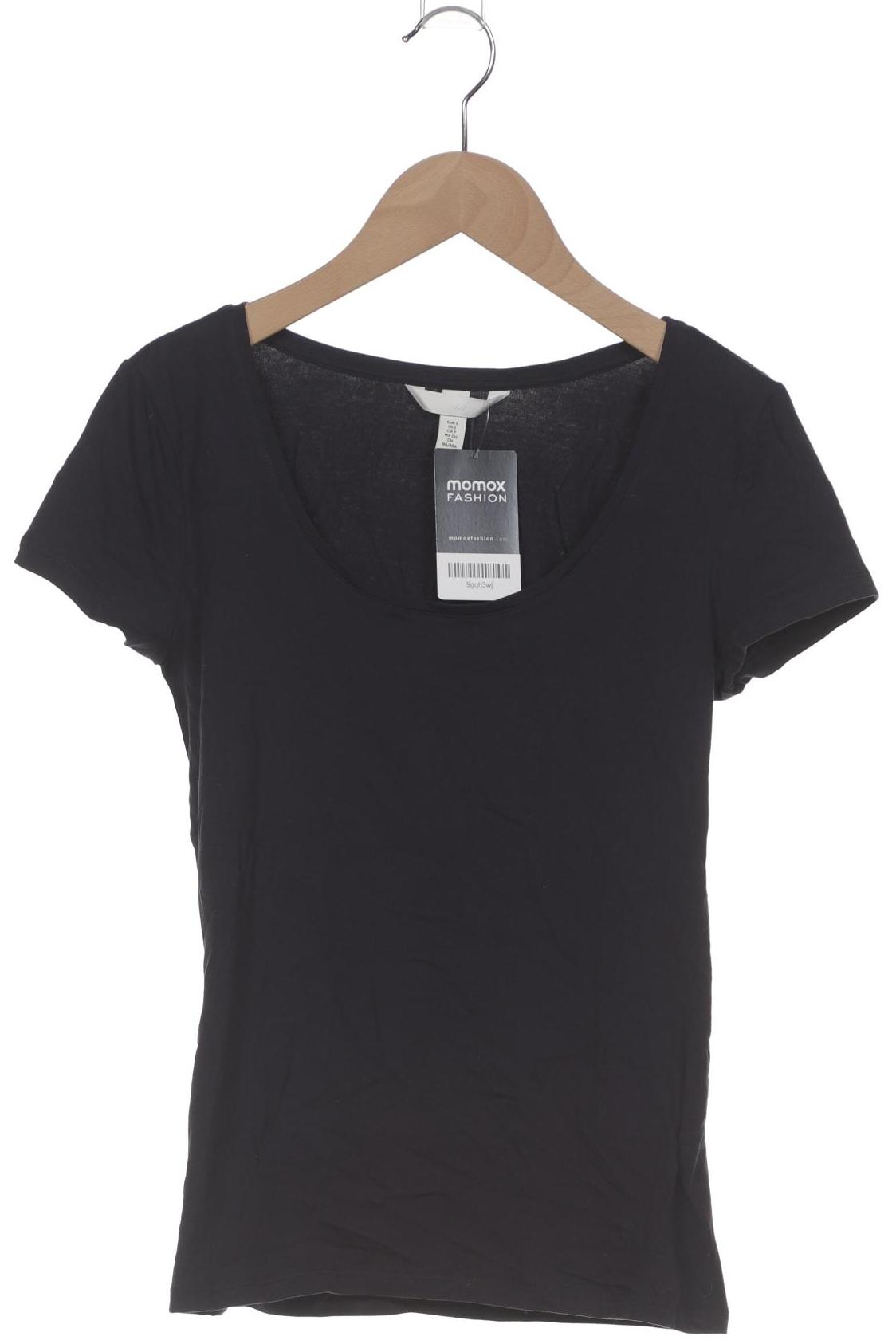 

H&M Damen T-Shirt, marineblau, Gr. 36