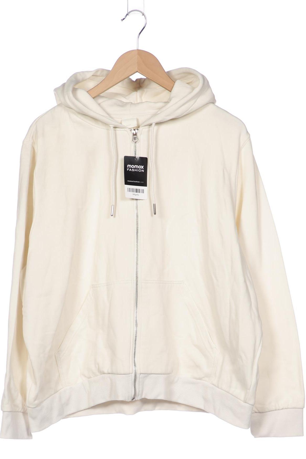 

H&M Damen Kapuzenpullover, cremeweiß, Gr. 44