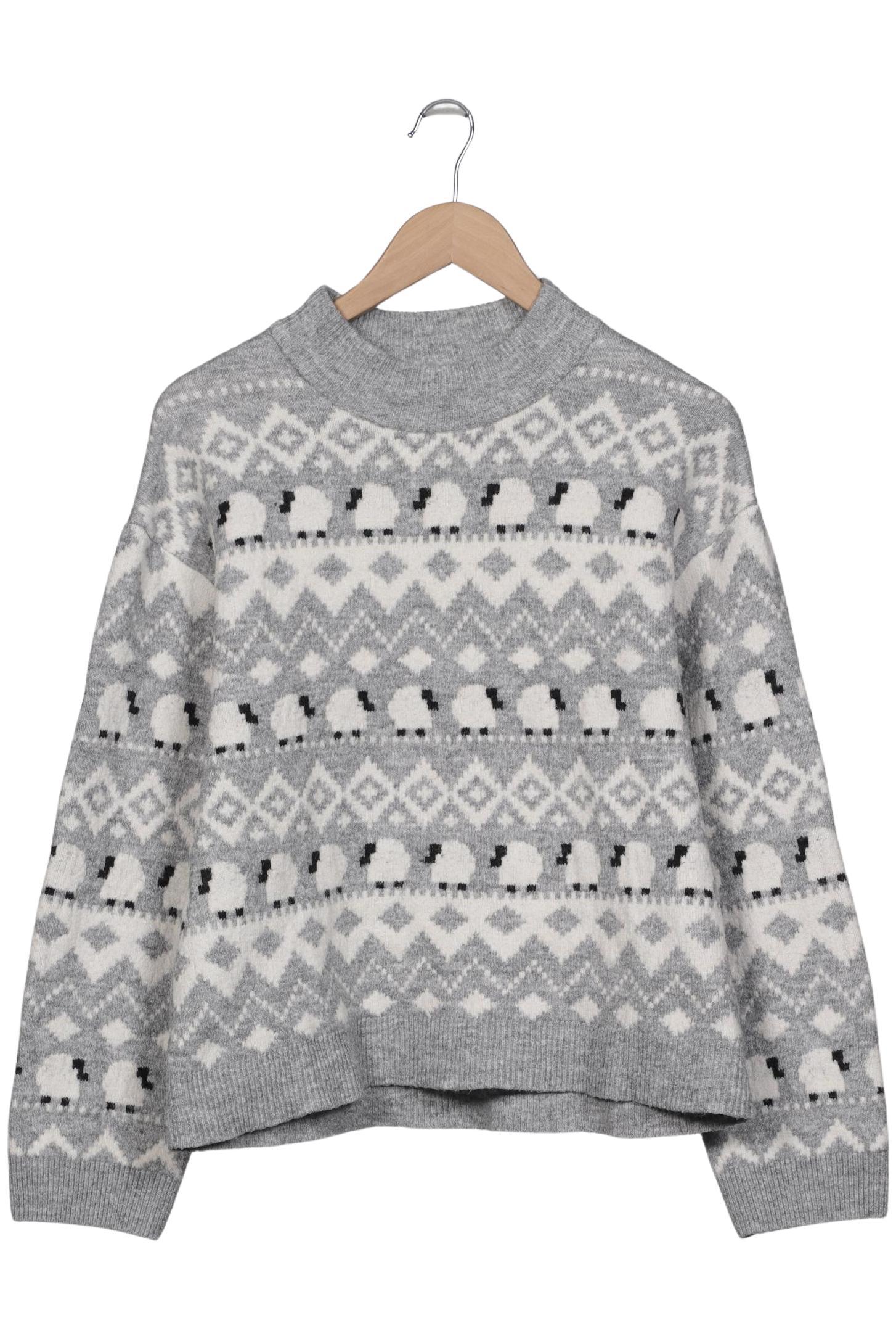 

H&M Damen Pullover, grau, Gr. 36