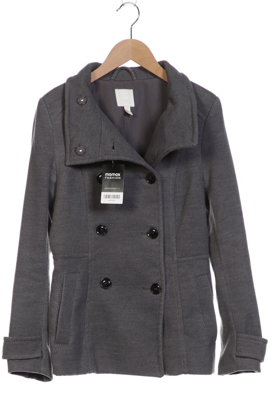 

H&M Damen Jacke, grau, Gr. 34
