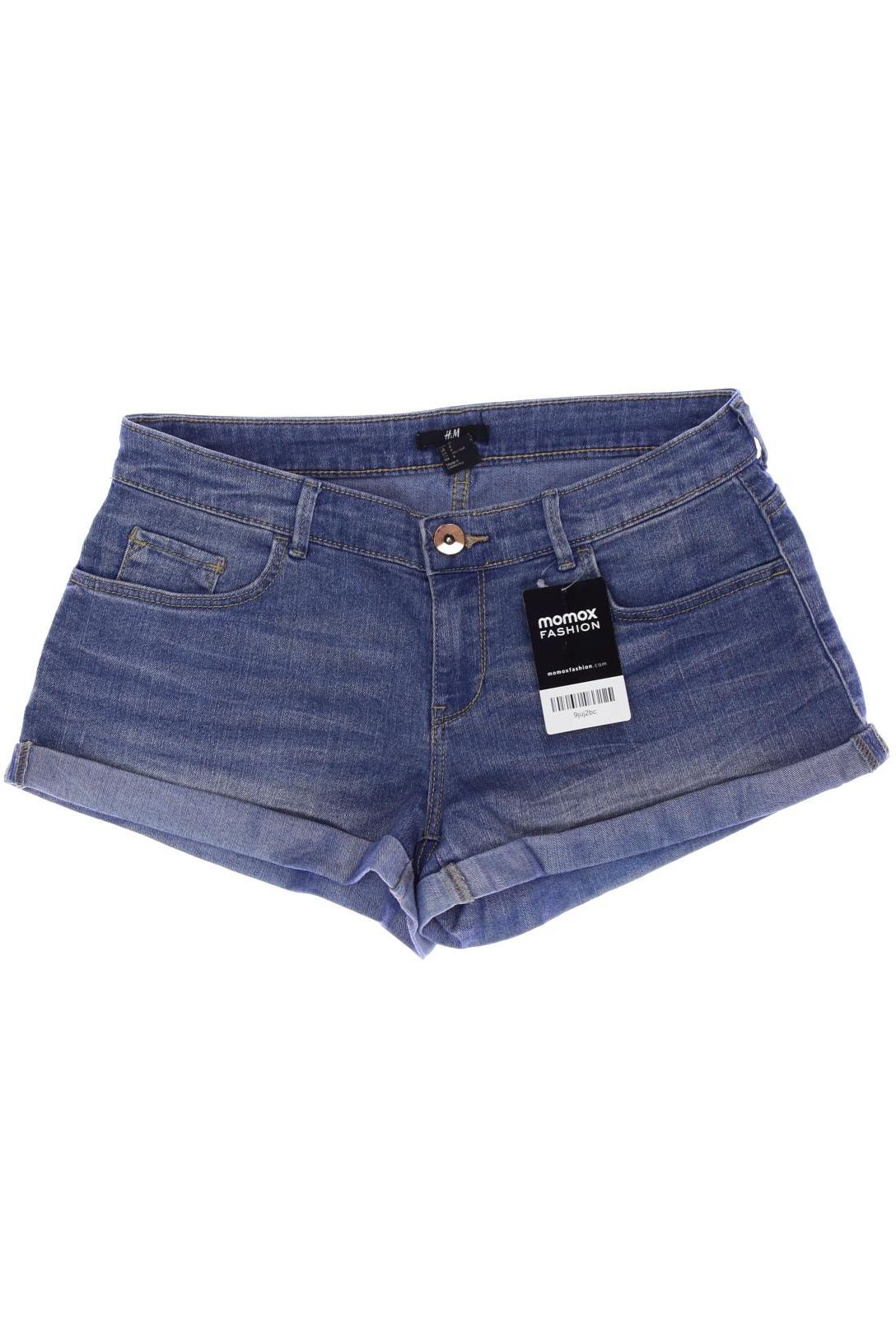 

H&M Damen Shorts, blau, Gr. 36